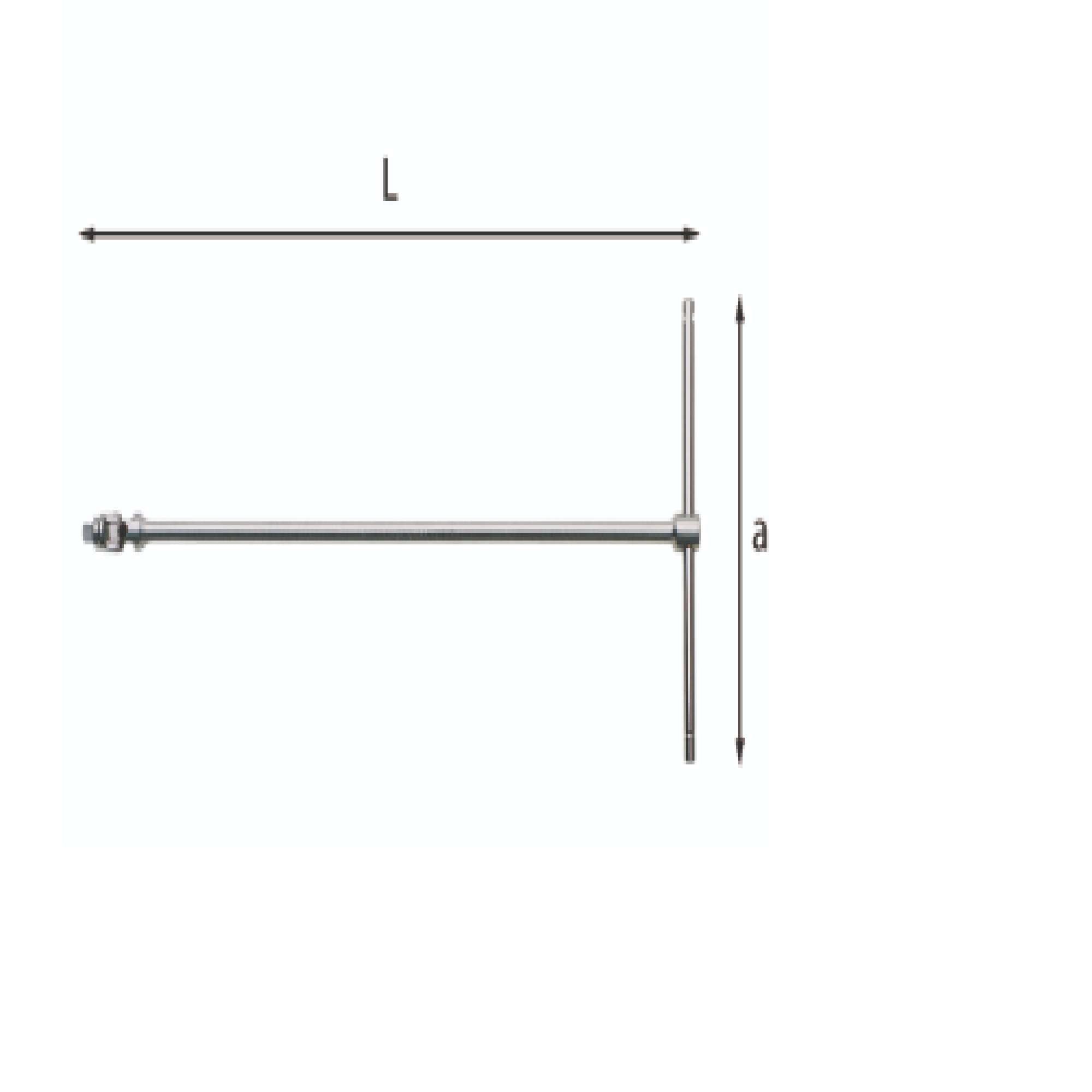 Simple polygonal impact wrenches, polygonal mouth 65 mm - Usag 254 65