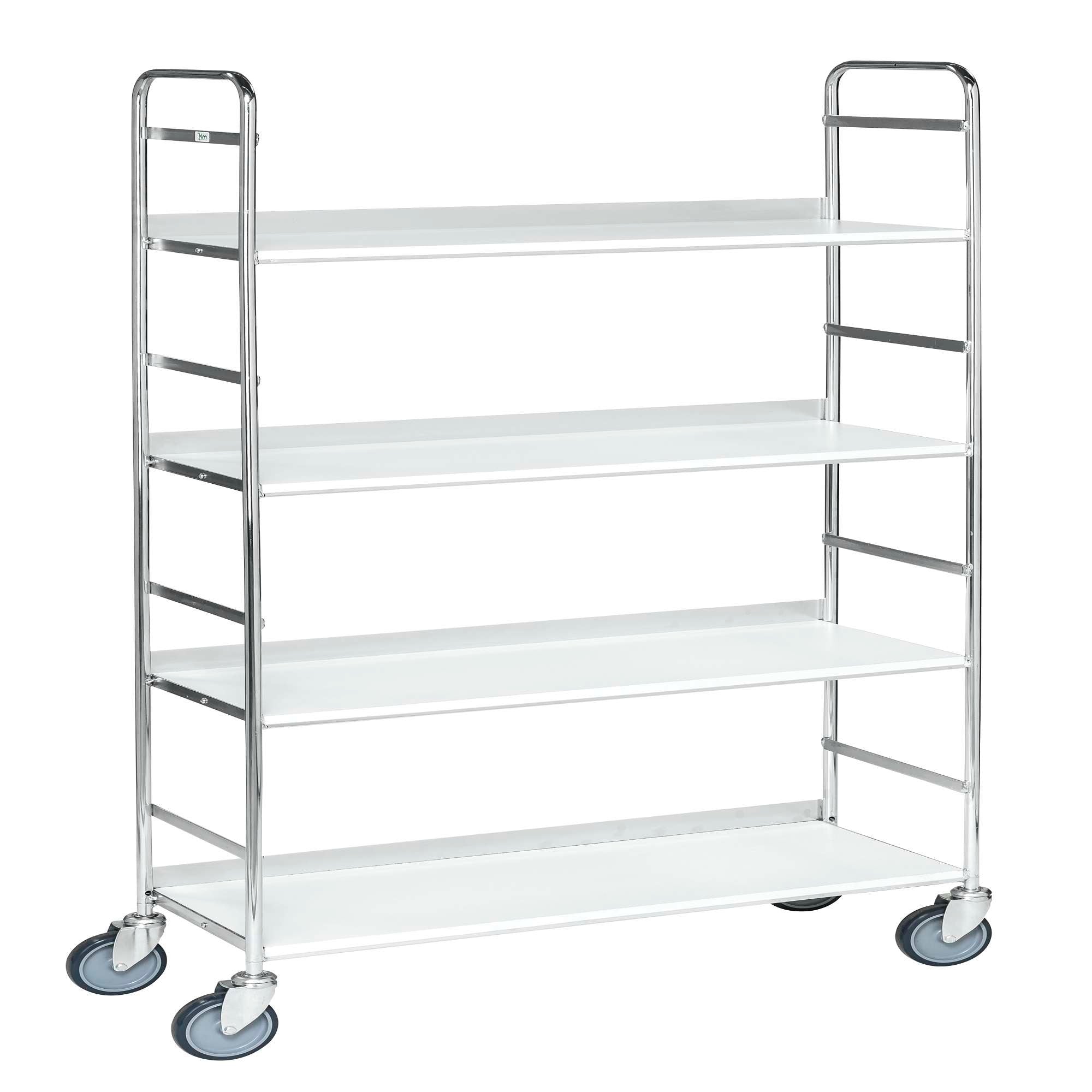 Moving shelf, Moveable shelf trolley LxWxH (mm) 790 x 290 x 1500 - Kongamek