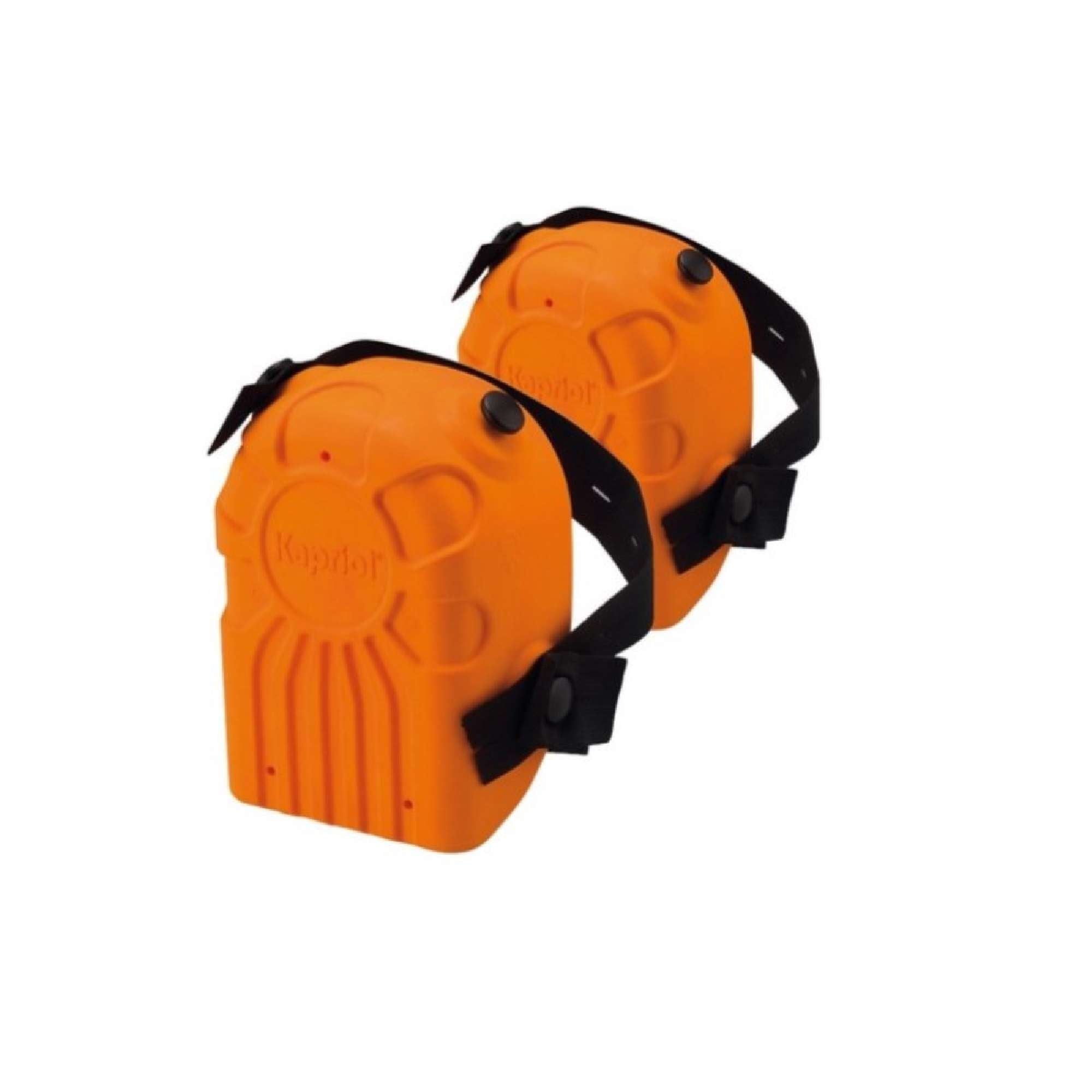 Orange protective polyurethane knee pads EN 14404 - Kapriol 25250