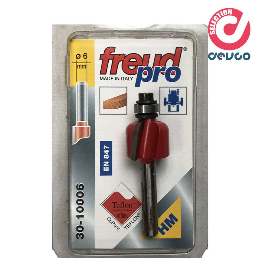 Cutter 2 cutting edges for wood diameter 6  Freud - 30-10006