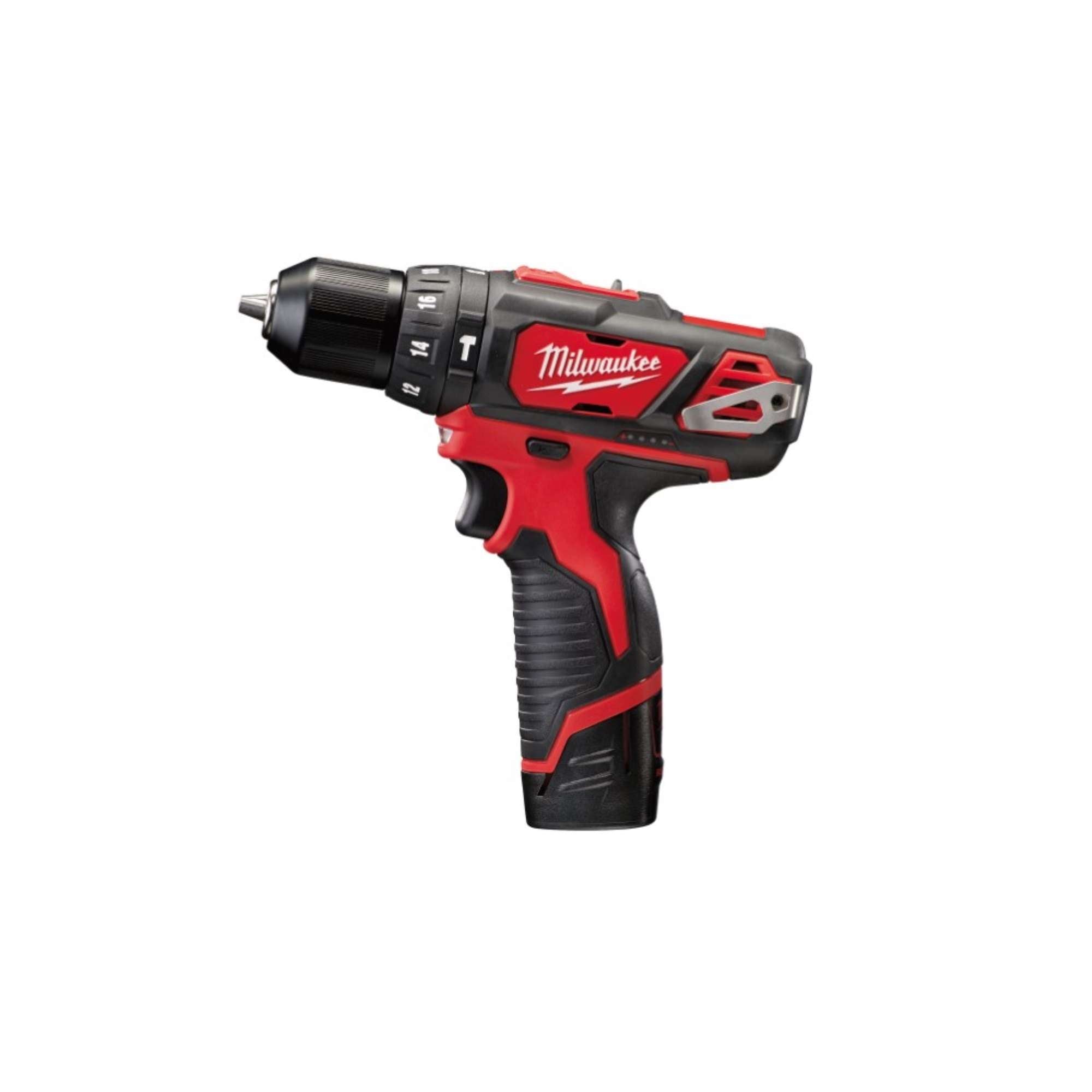 M12 Impact Drill Driver + 2 2.0Ah Batteries - Milwaukee 4933441940