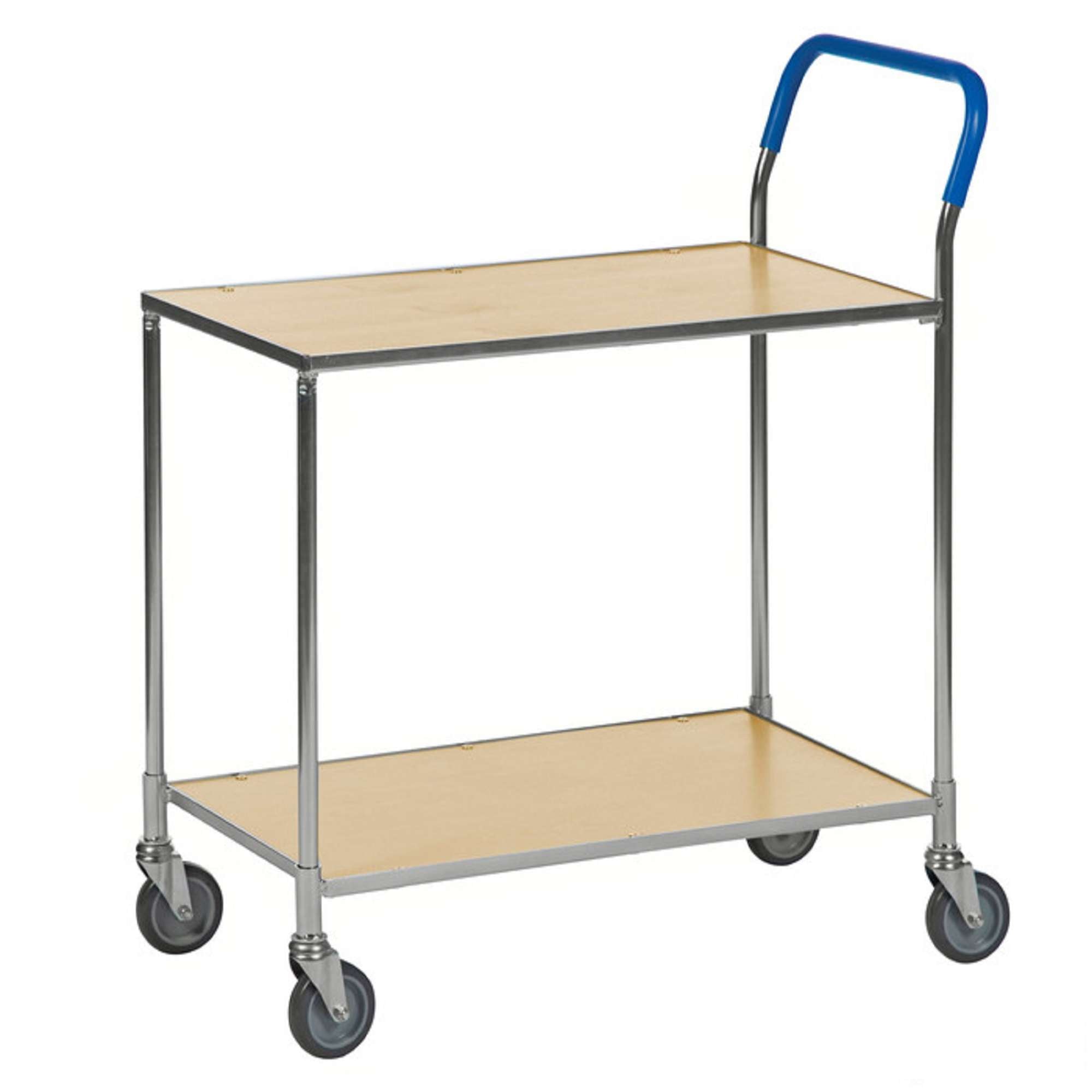 ESD table trolley 2 shelves, Electro galvanised LxWxH (mm)850x435x950 - Kongamek