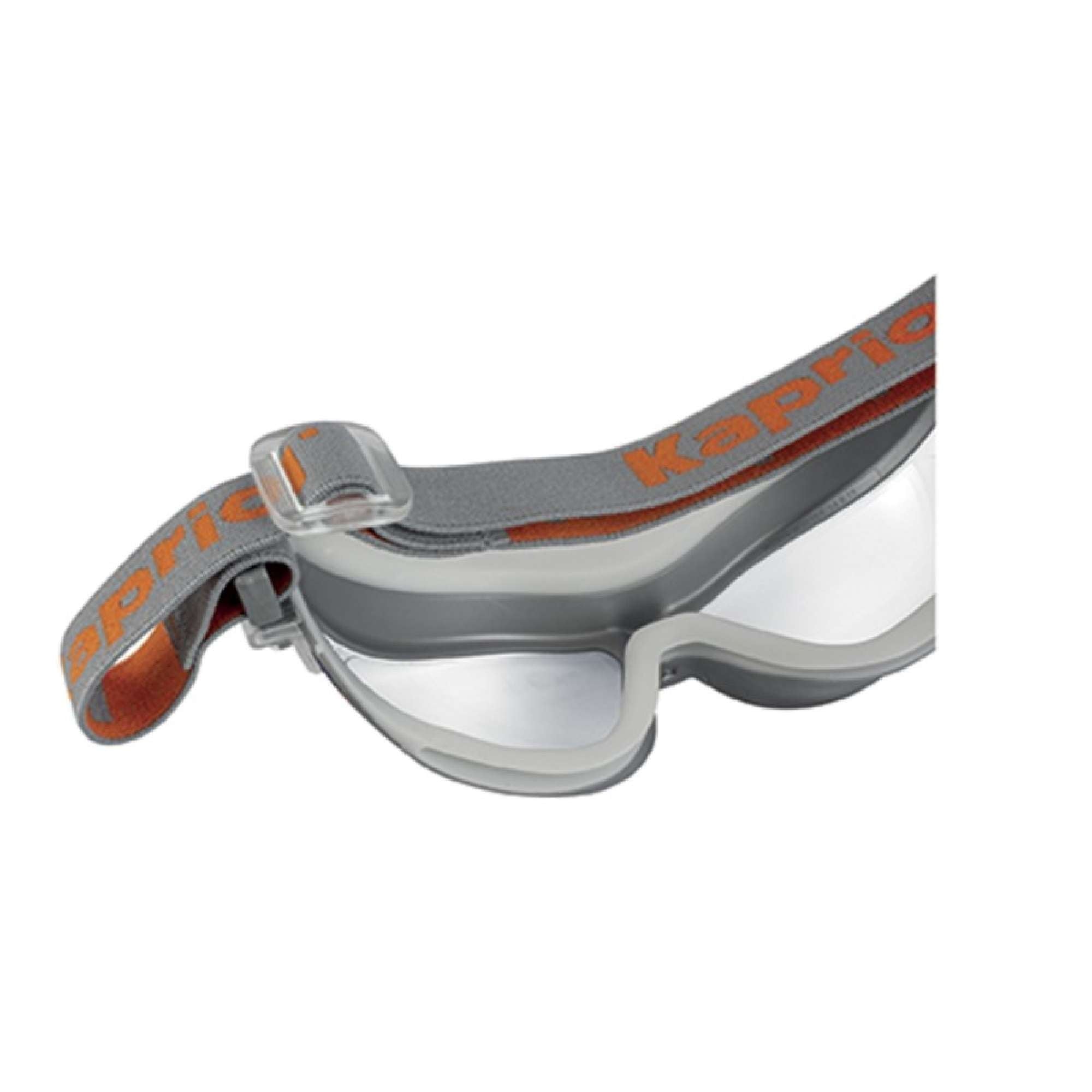 Racing gray protective goggles - Kapriol 28173