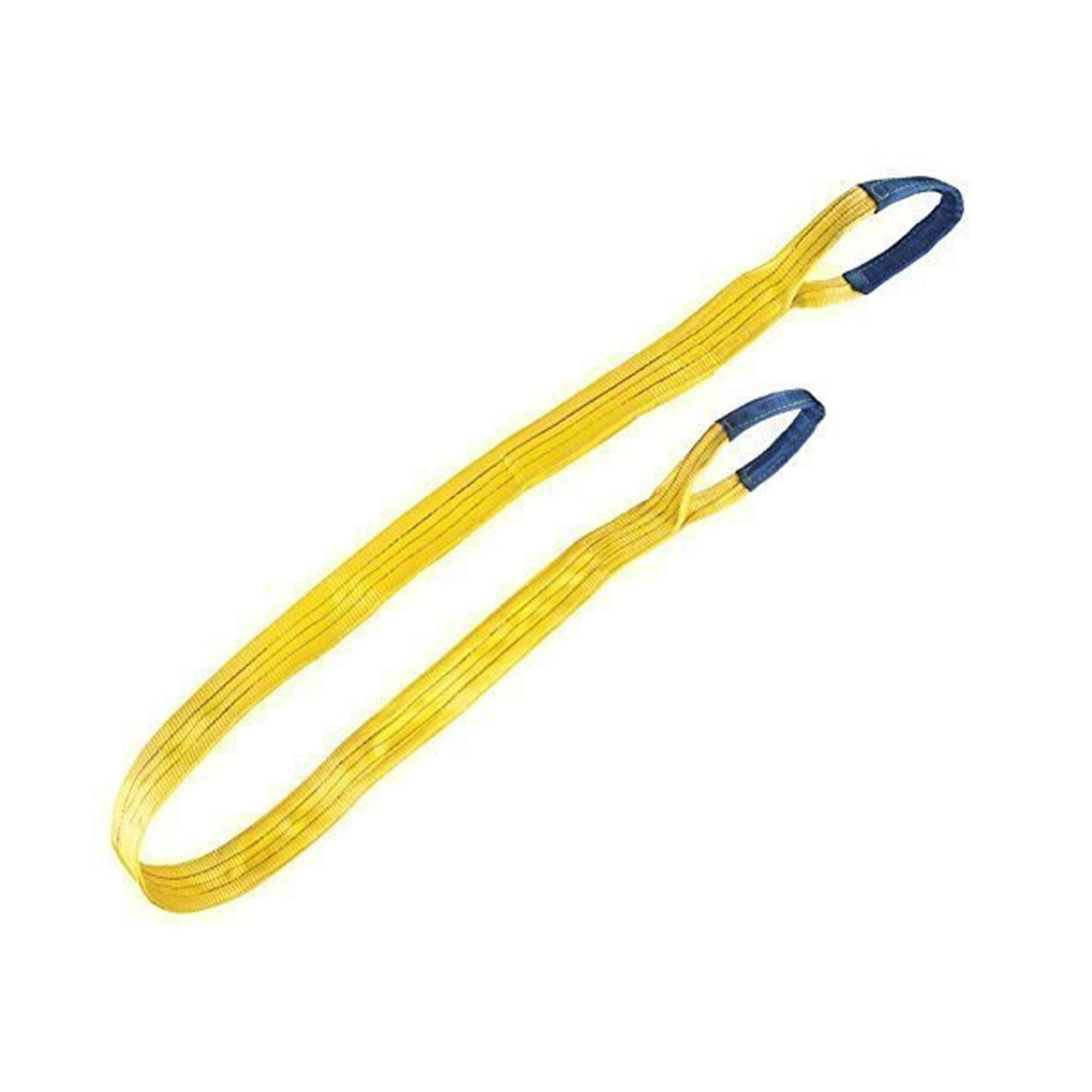 Band with eyelets 3000kg. width 90mm Yellow - Strops