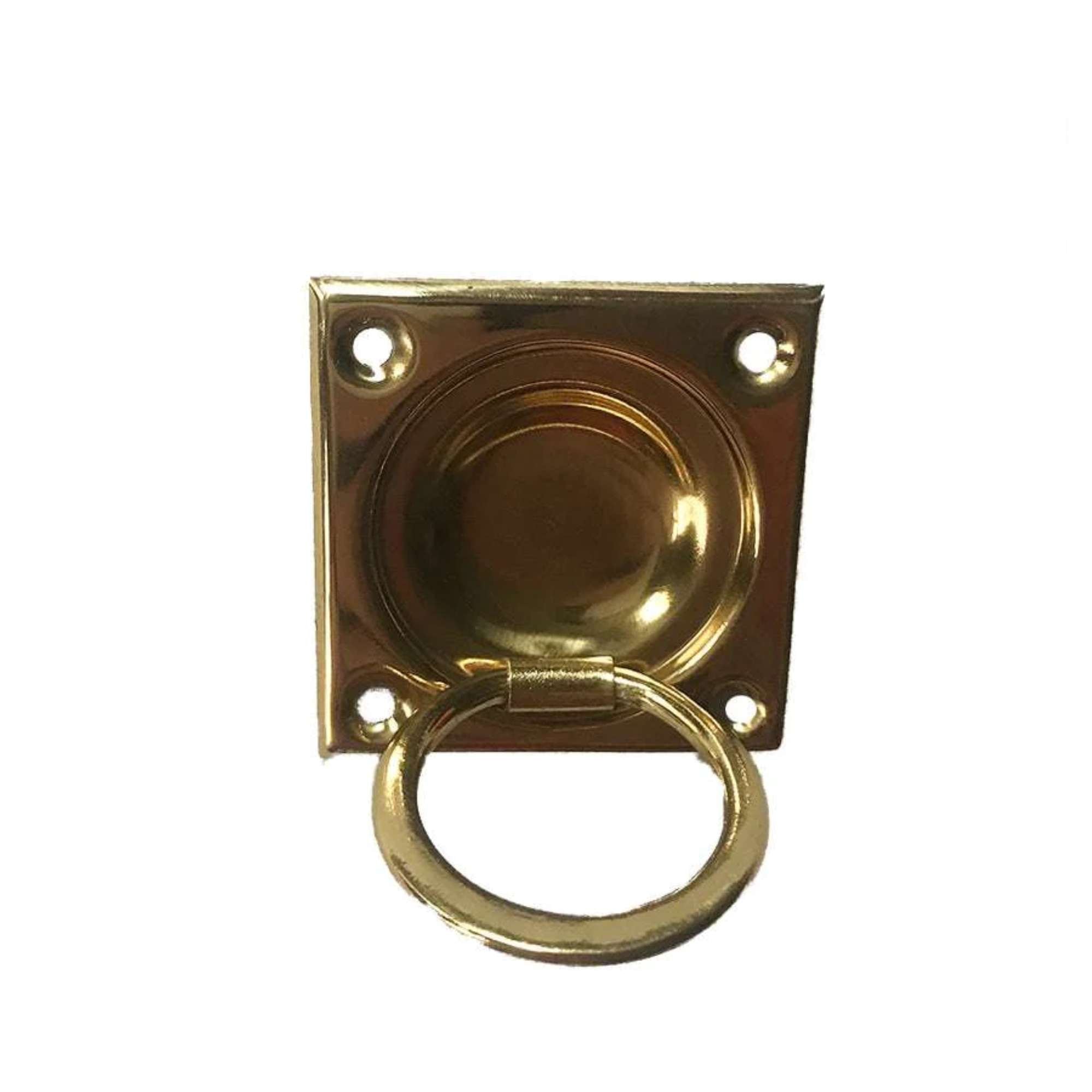 Satin brass knob zaponato 80 mm - Tagliashop - 8212