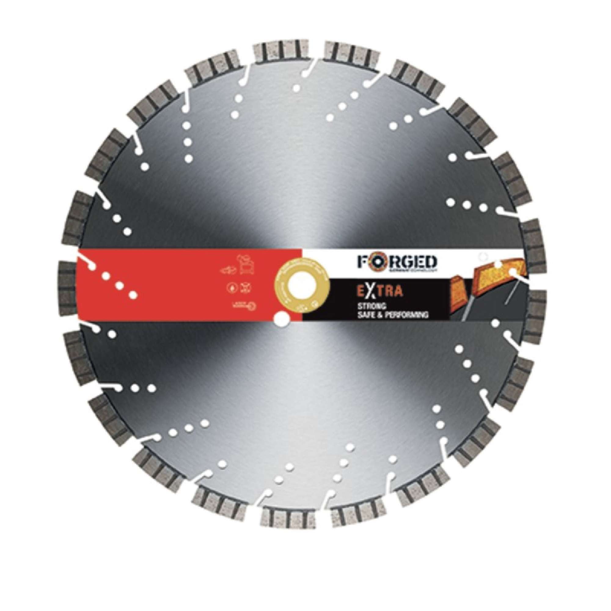 Forged Extreme diamond cutting disc for laterals and reinforced concrete - Kapriol