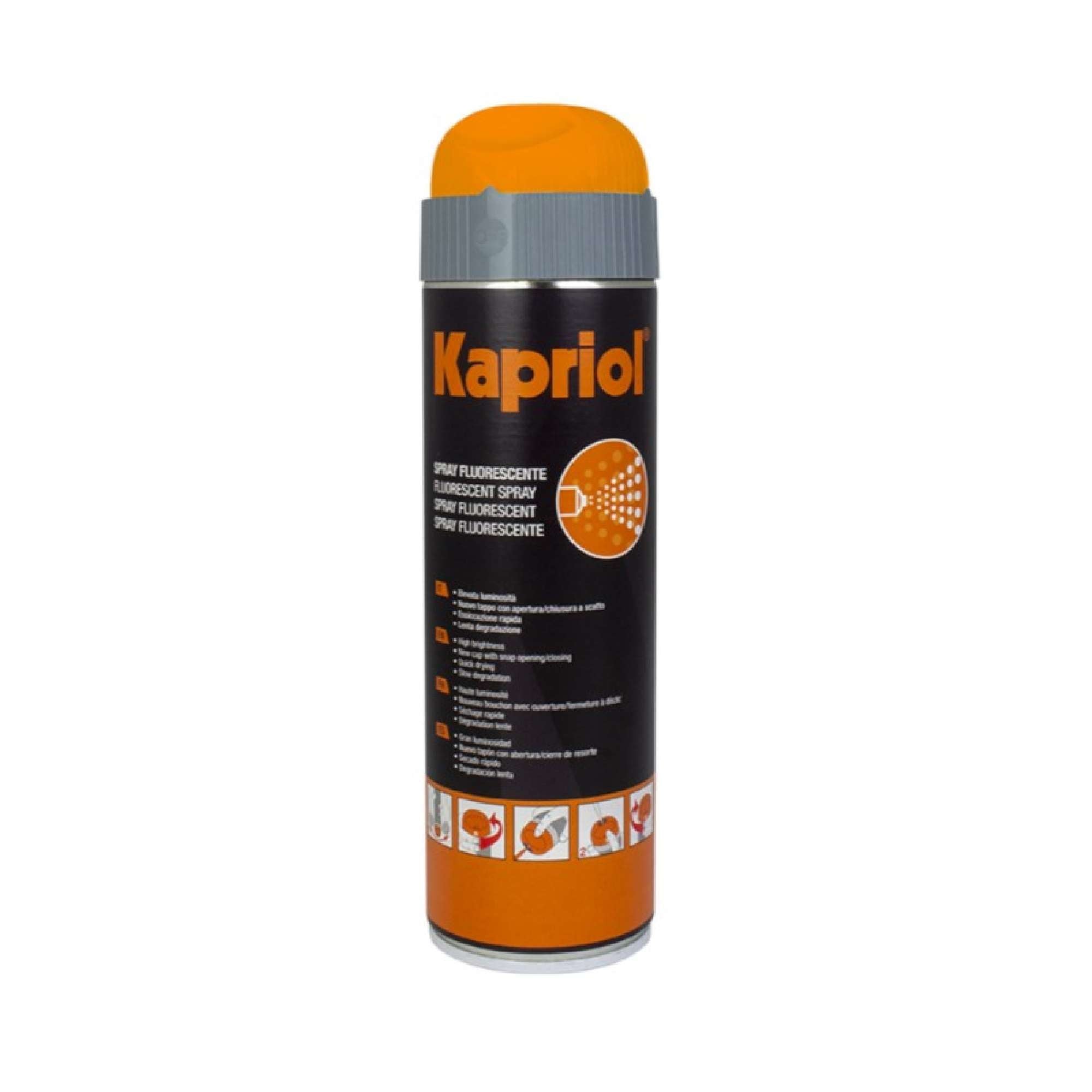 Fluorescent spray paint 500ml - Kapriol