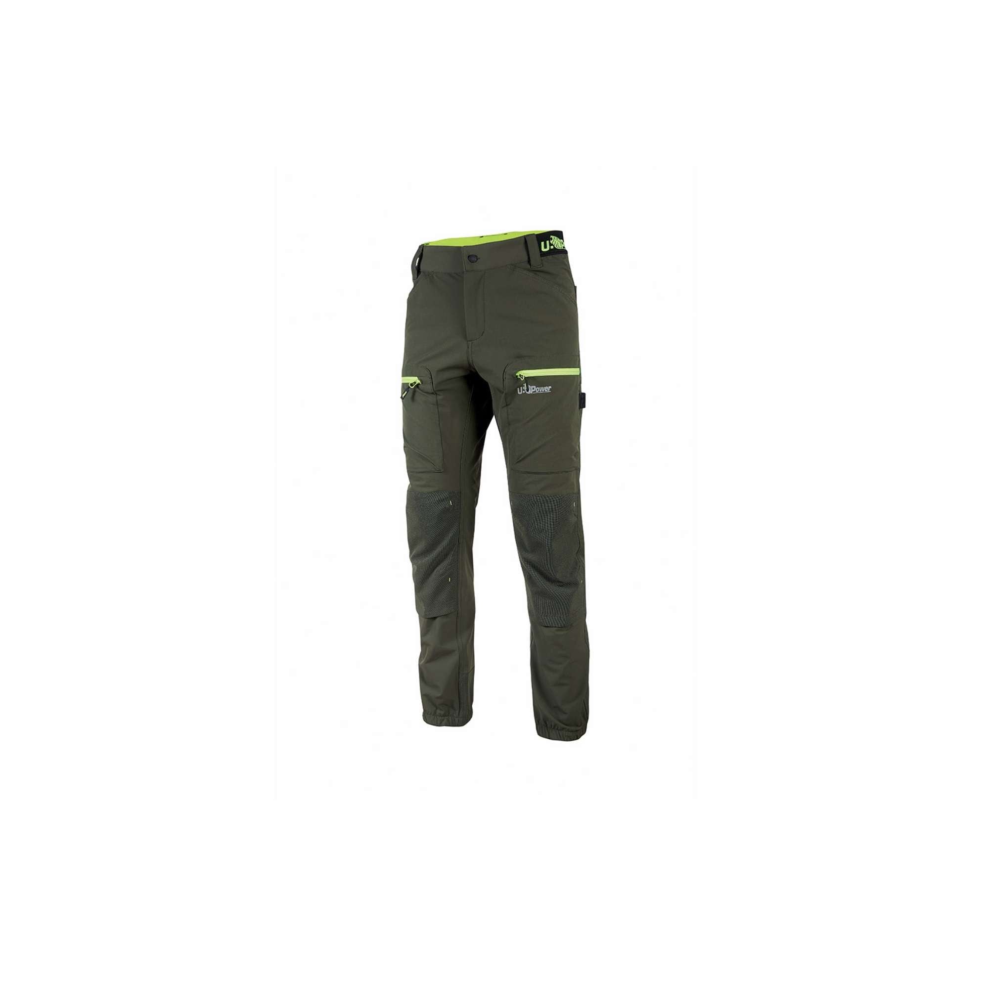 Harmony Dark Green Technical trousers - U -Power Fu281dg