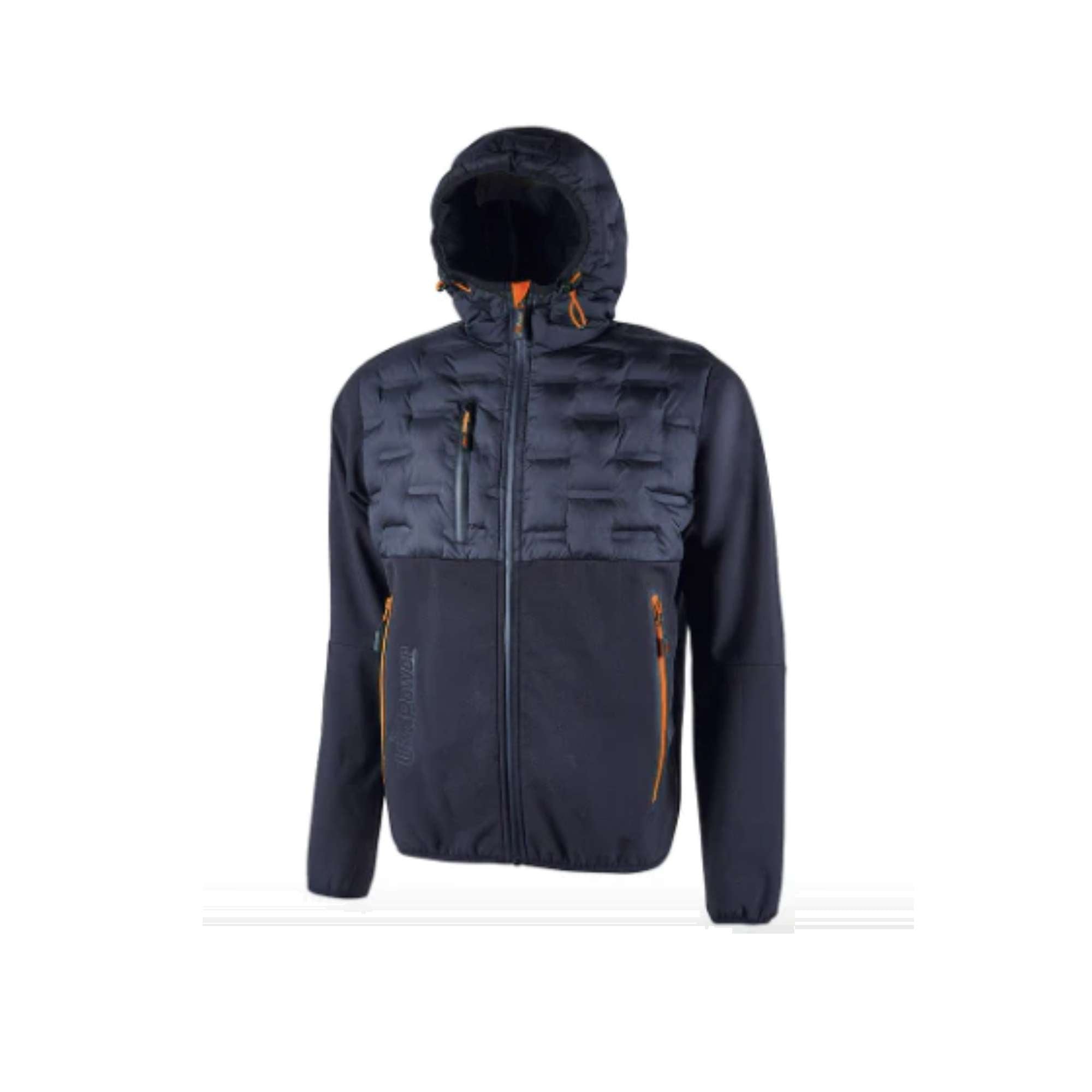 Spock Deep Blue Water-repellent, breathable and windproof hybrid jacket U Power