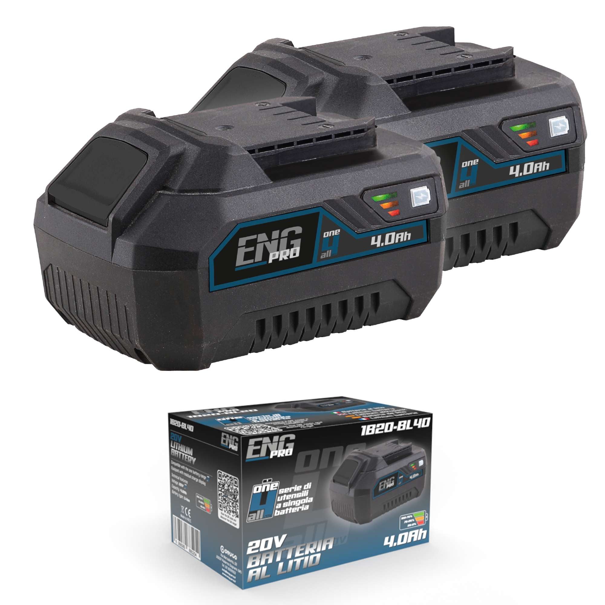 Battery 20V 4.0 Ah ONE4ALL - ENG PRO