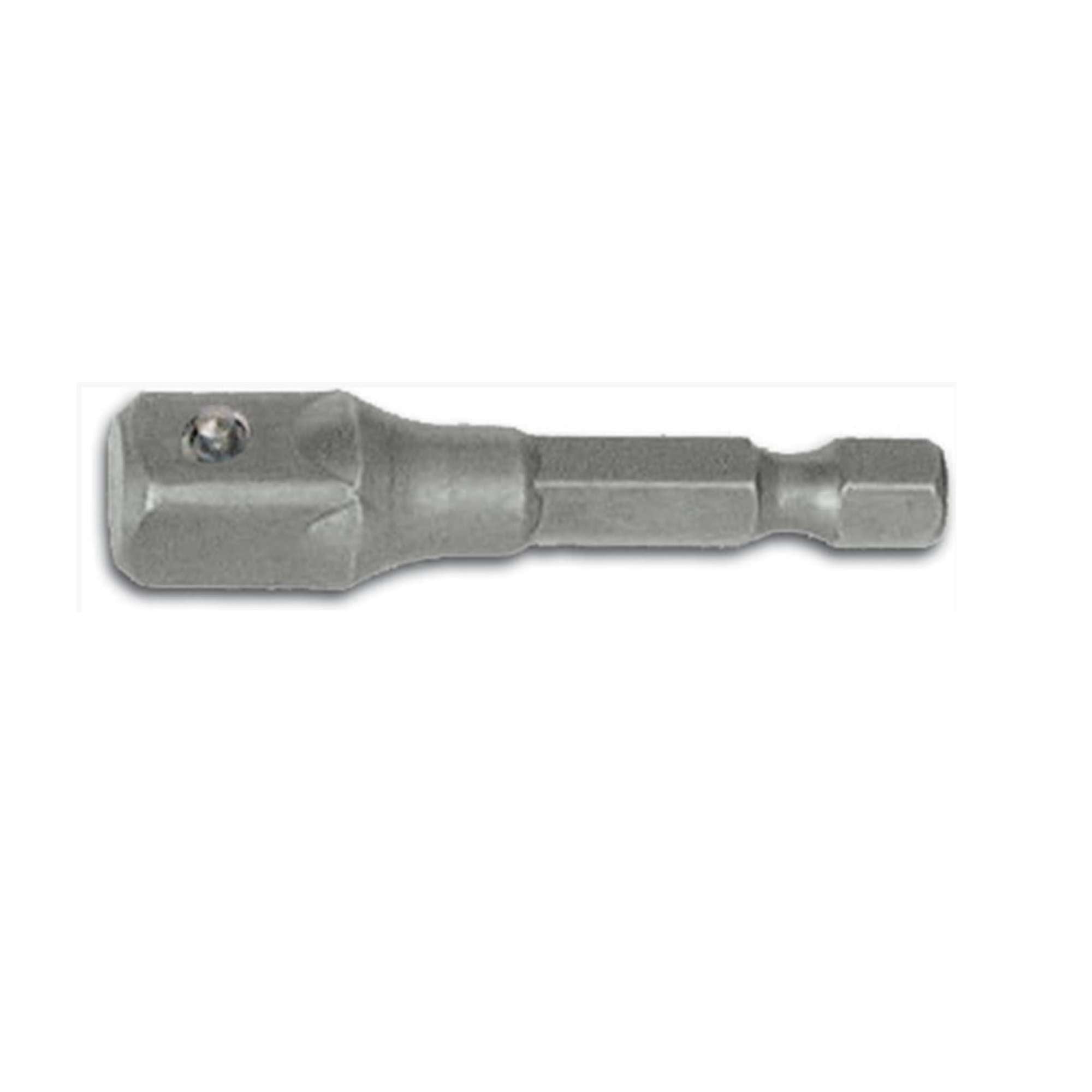 Adapter 1/4" X (1/4"- 3/8" - 1/2") L.50 mm with ball - Fermec 13050.S