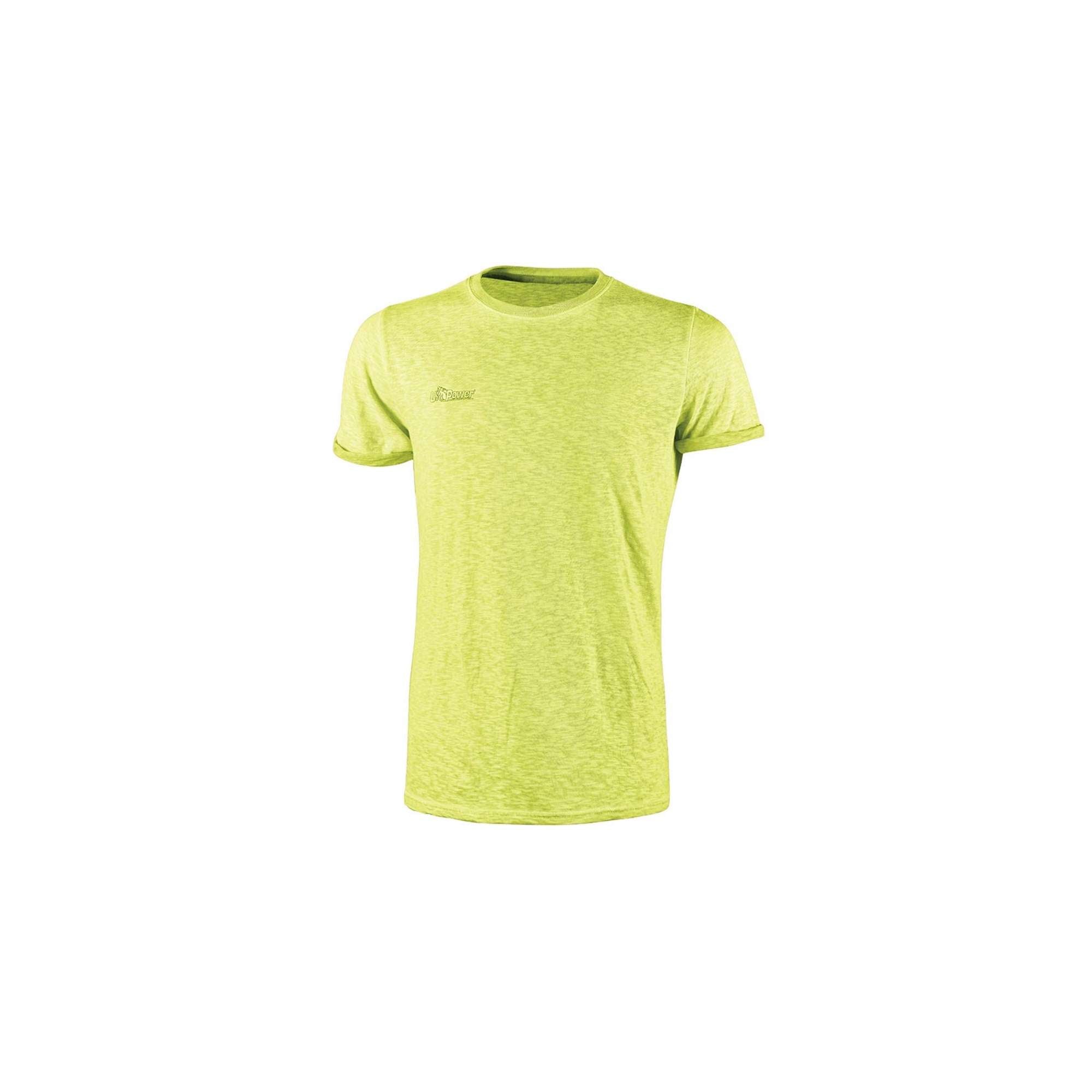 T-Shirt YELLOW FLUO U-POWER EY195YF