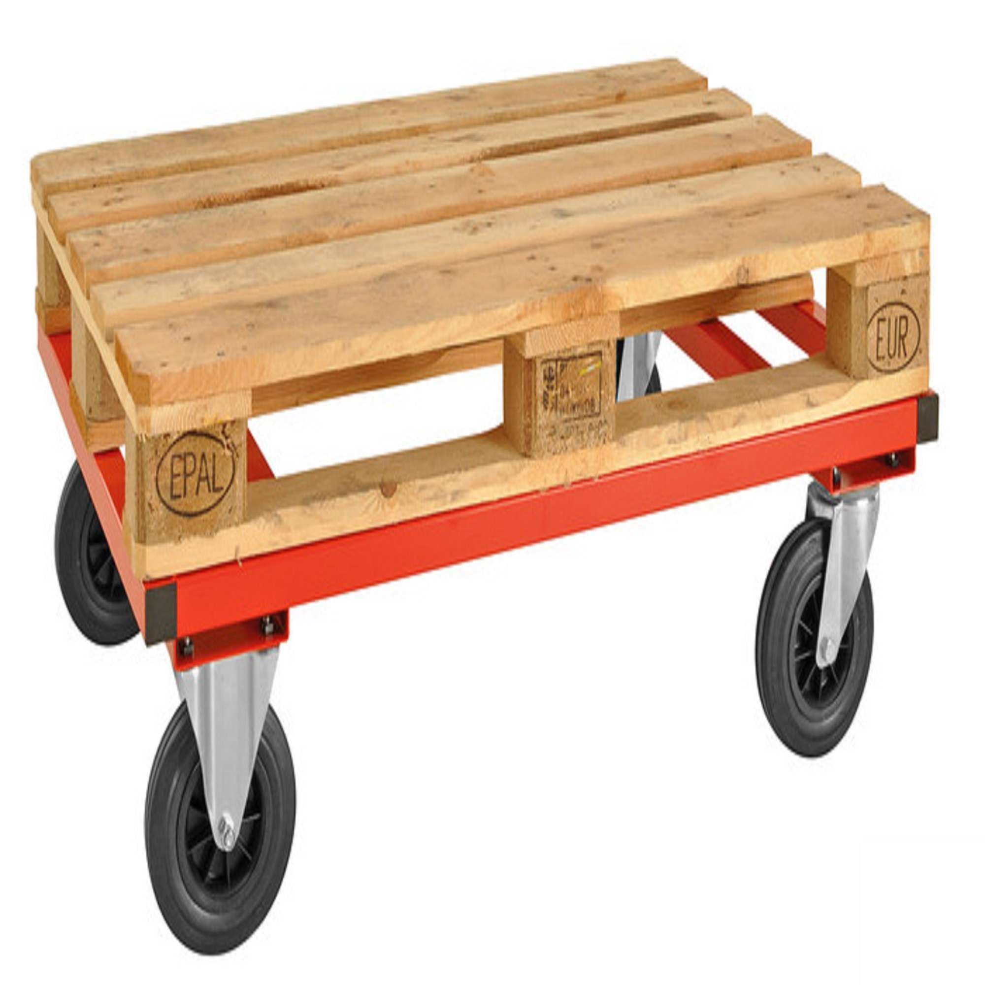 Red Pallet trolley L x W x H (mm) 1200 x 800 x 305 - Kongamek