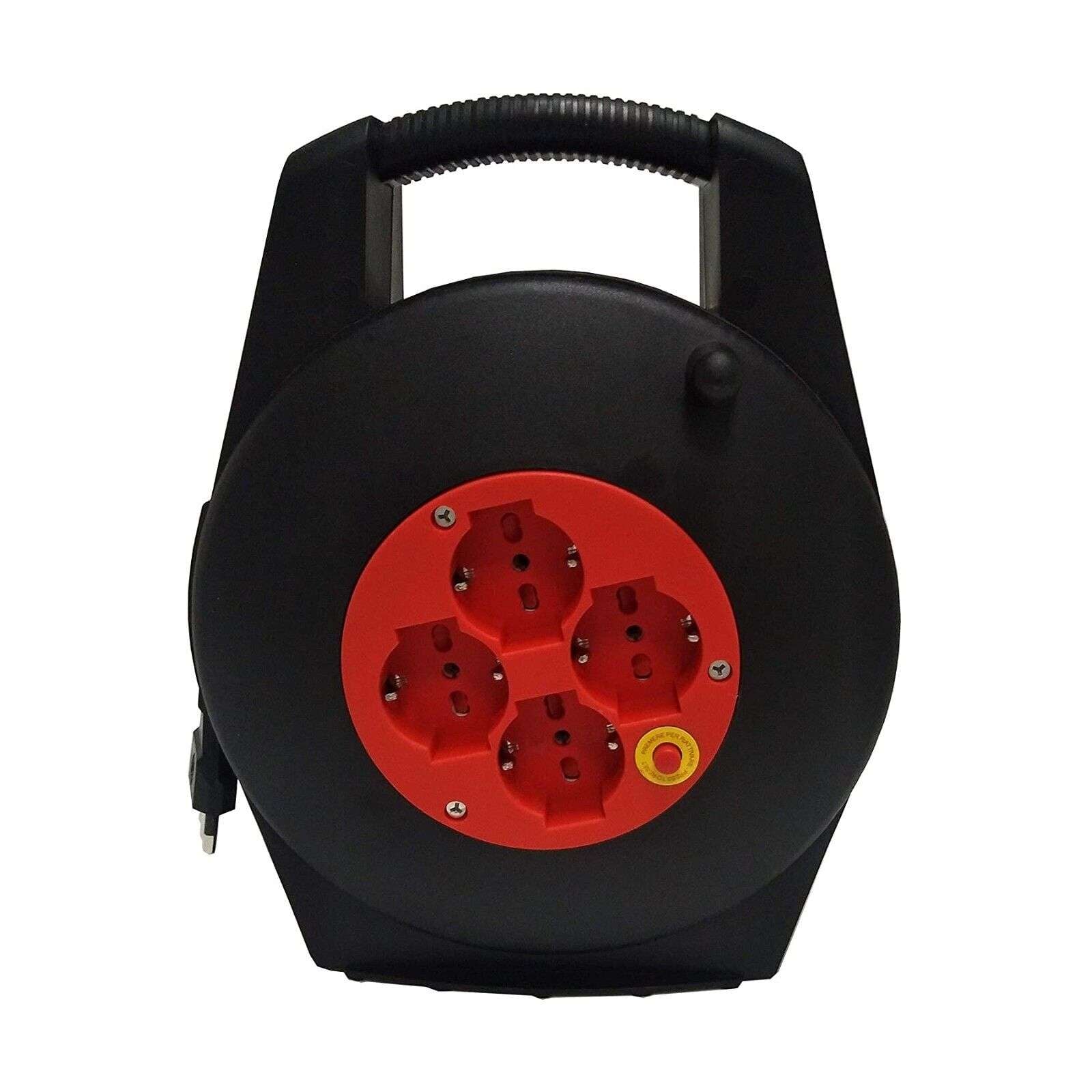 10 meter domestic cable reel with 4 outlets - Rosi RS76111