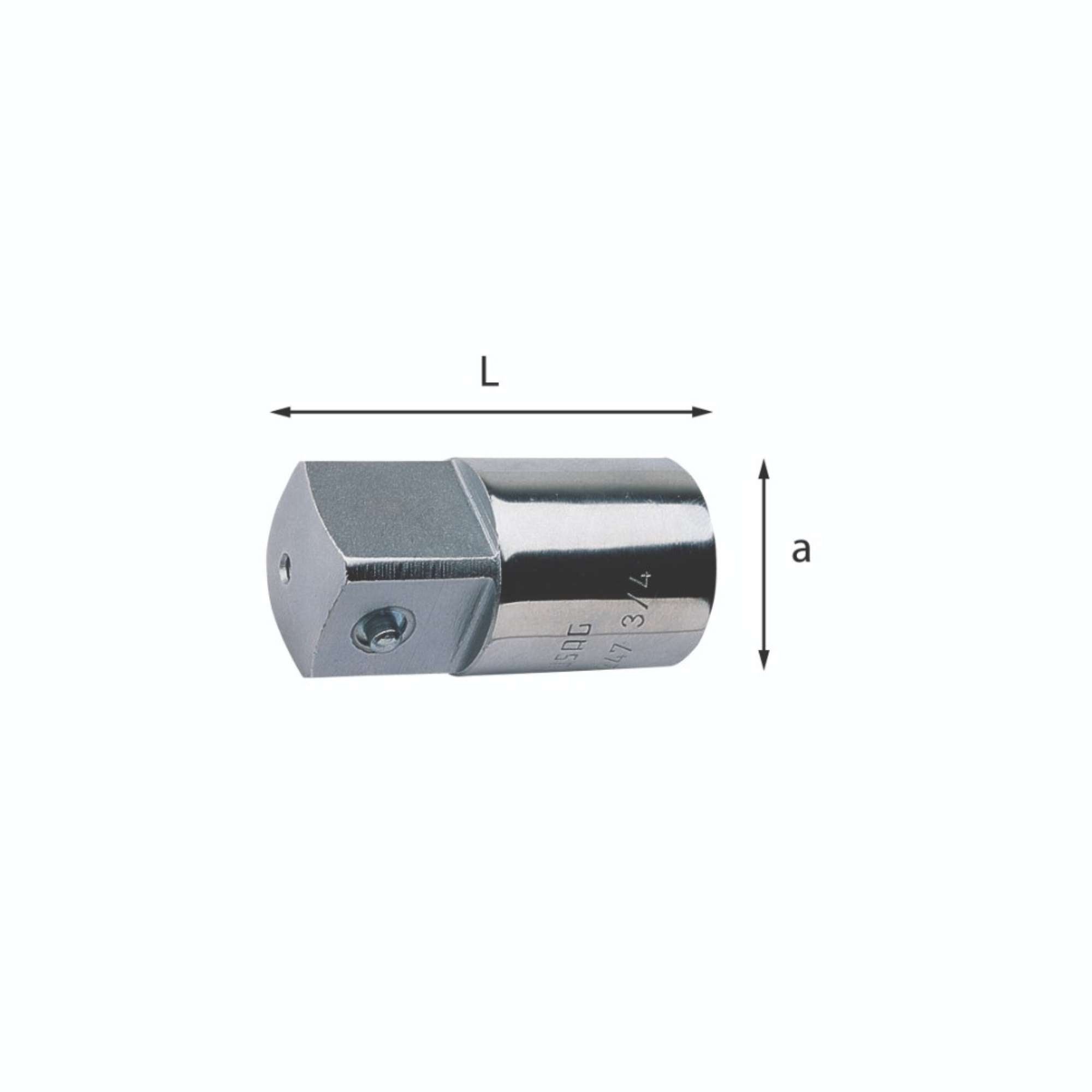 Compass Augmentation Fitting - Usag 247 1/4' U02470004