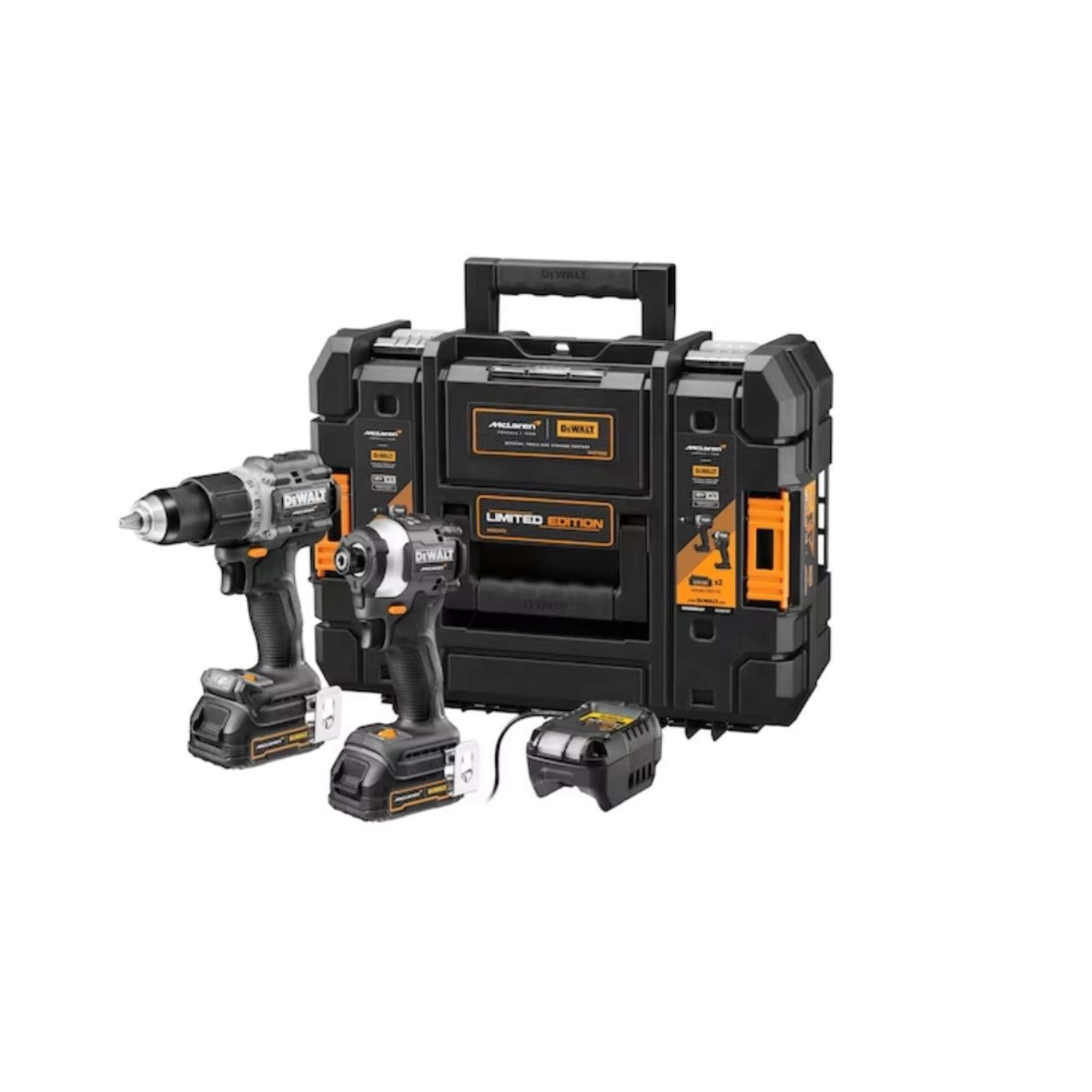 Impact Drill + Impact Wrench - Dewalt x McLaren DCK200ME2GT-QW