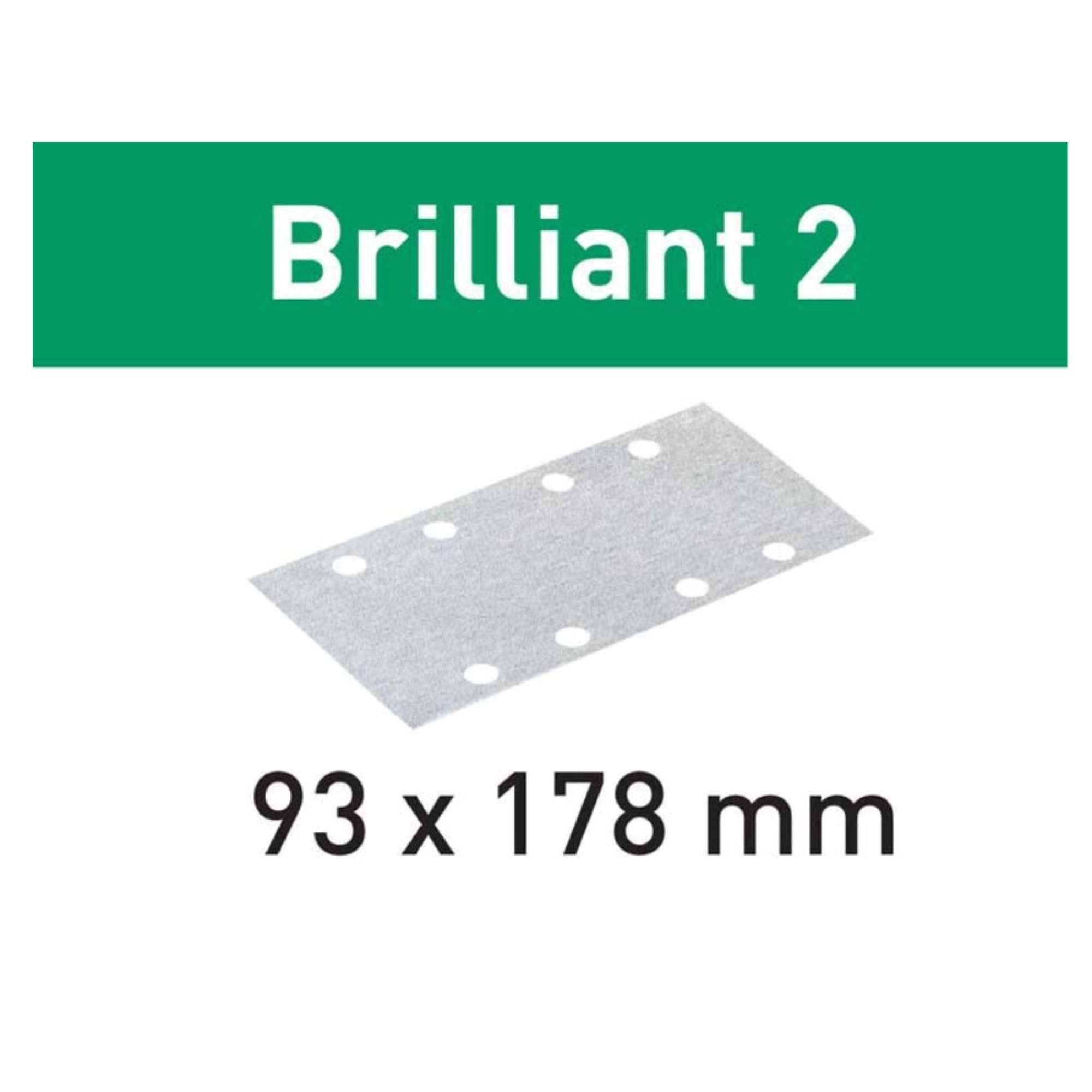 Abrasive Brilli STF93X178/8- P320-BR2/ 100 PZ.100 -492920