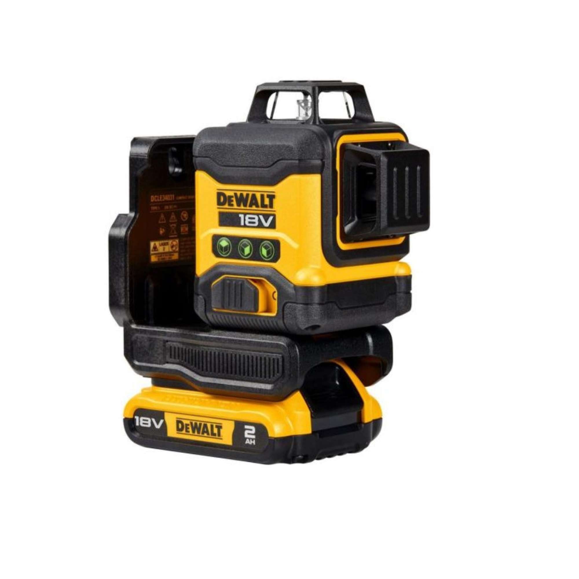 Battery-powered 18V 3-line 360 laser plotter level - Dewalt DCLE34031D1-QW