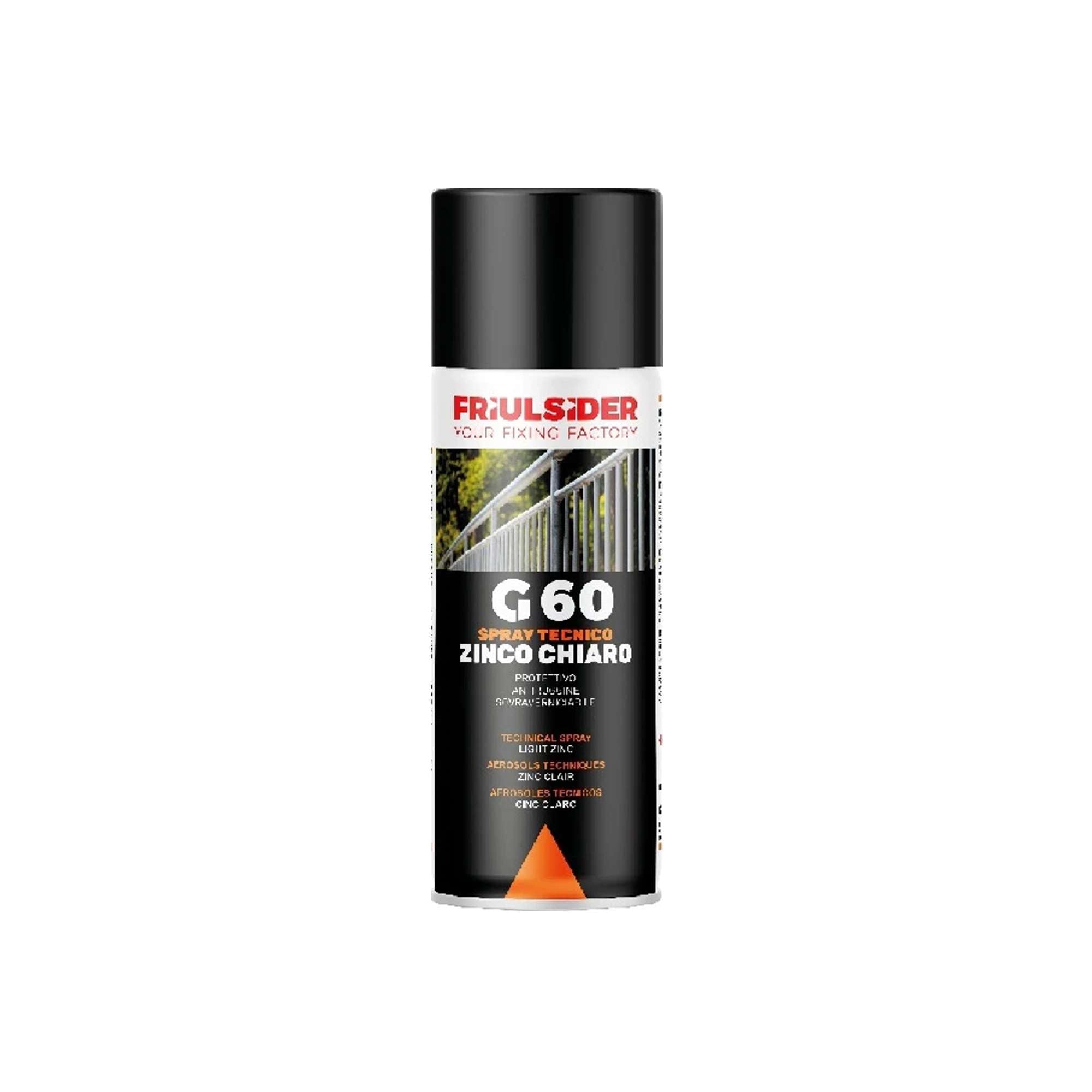 Light zinc spray ml.400 - 12pcs - G6000 Friulsider