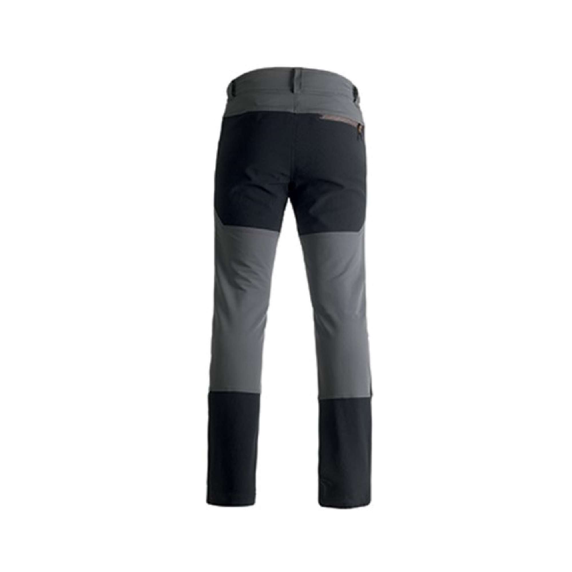 Vertical grey/black technical work trousers size XXXL - Kapriol 36234