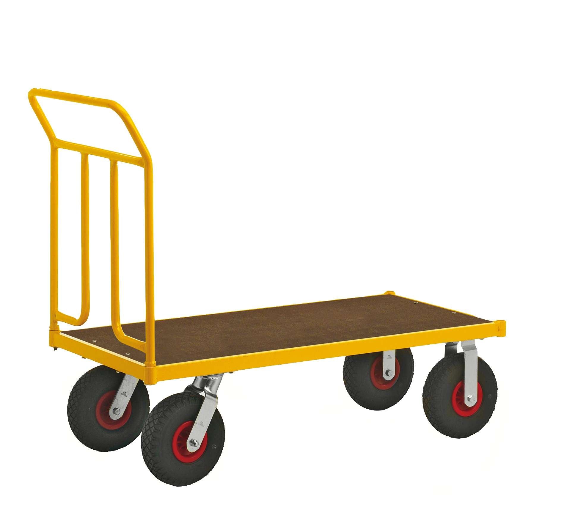 Platform trolley, capacity 400kg L x W x H (mm) 1336 x 650 x 1090 - Kongamek