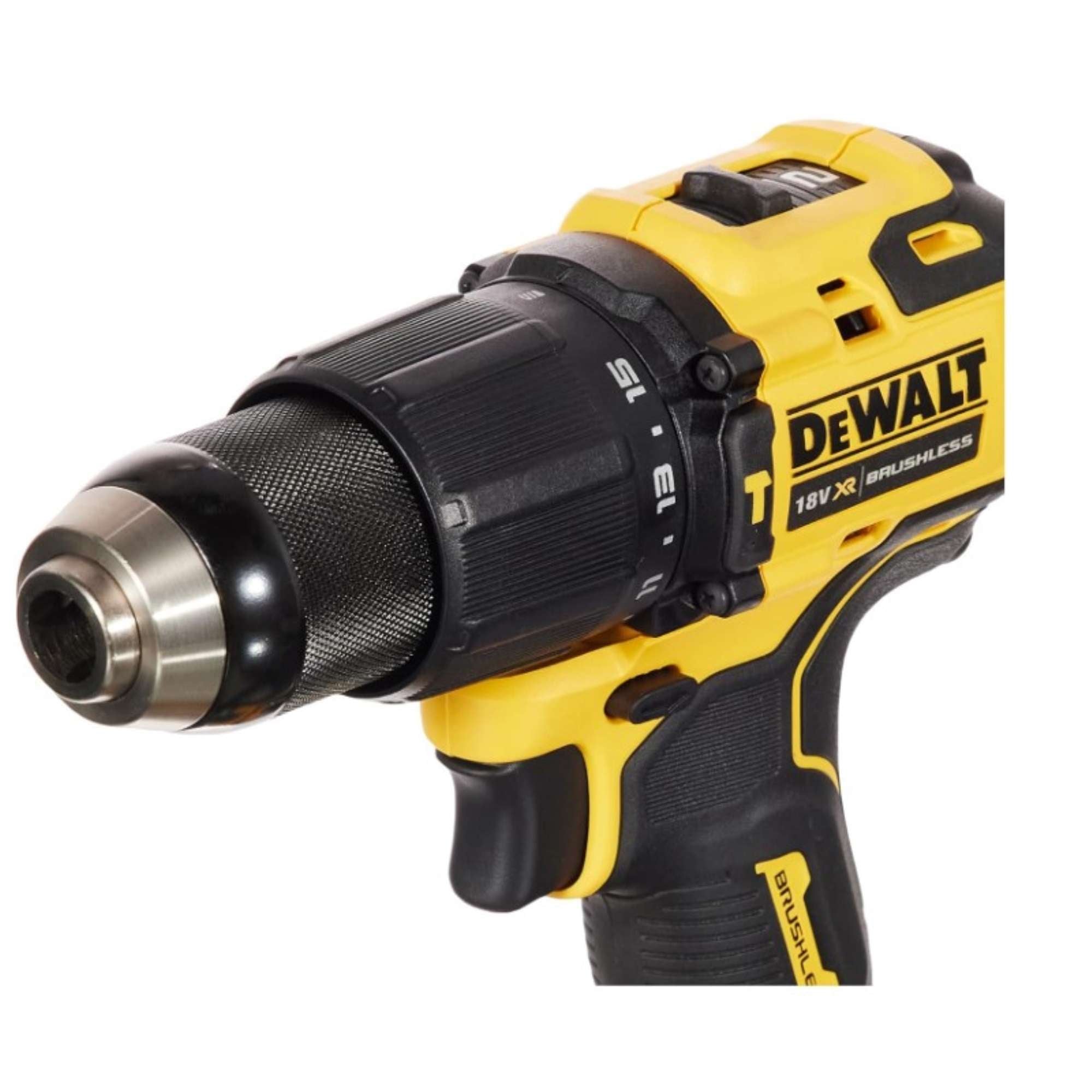 Compact Impact Drill Driver 18V XR + 2 2.0Ah Batteries - Dewalt DCD709D2T-QW