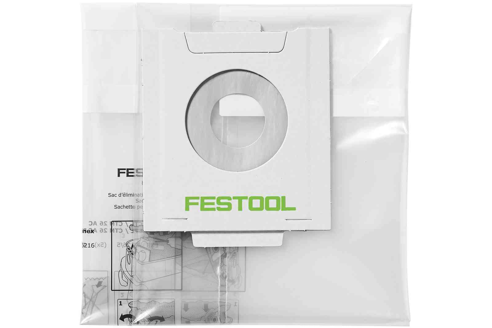 Bag for L ENS-CT 26 AC/5 - Festool