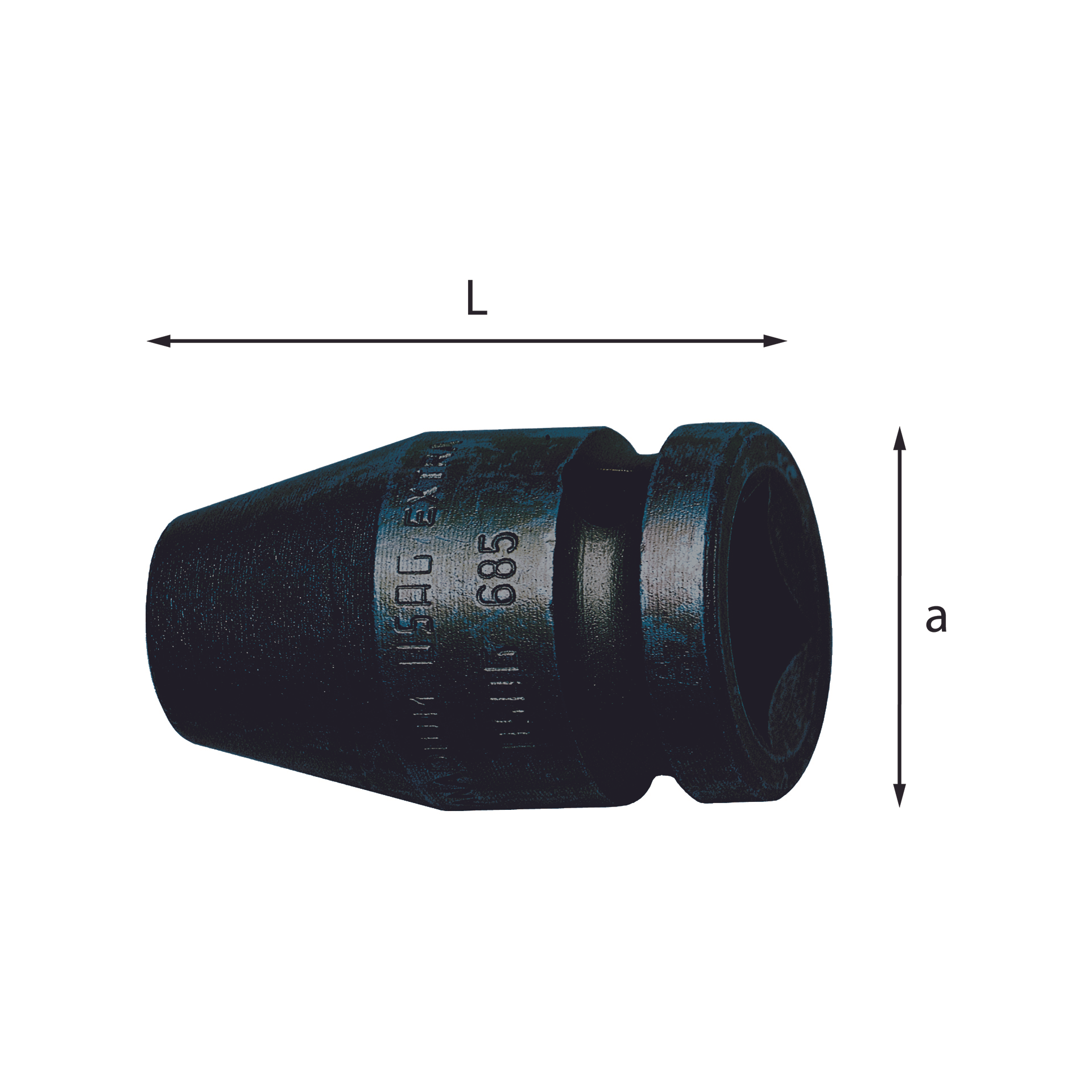 Impact Bit-Holder socket - Usag 685