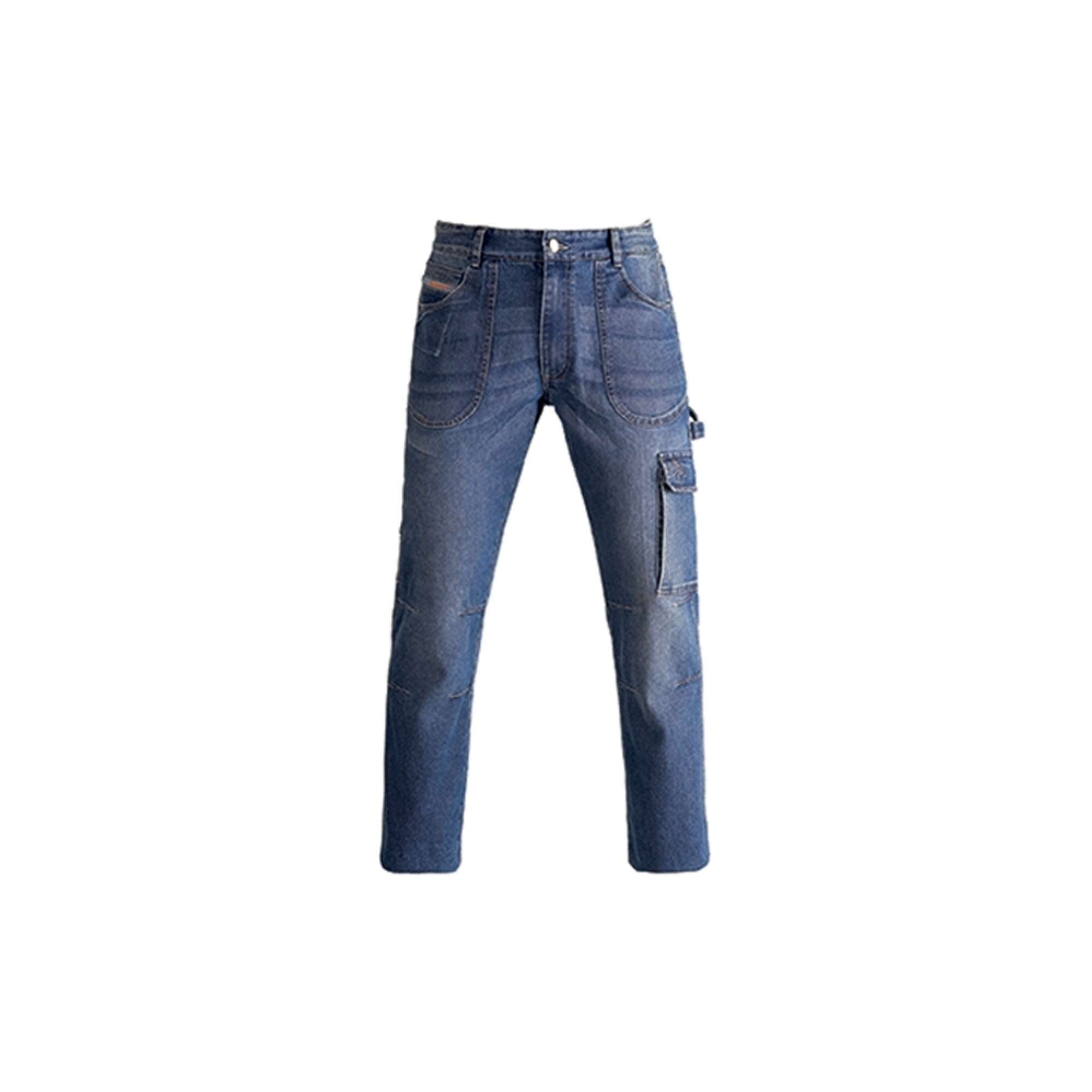 Denim long work jeans trousers - Kapriol