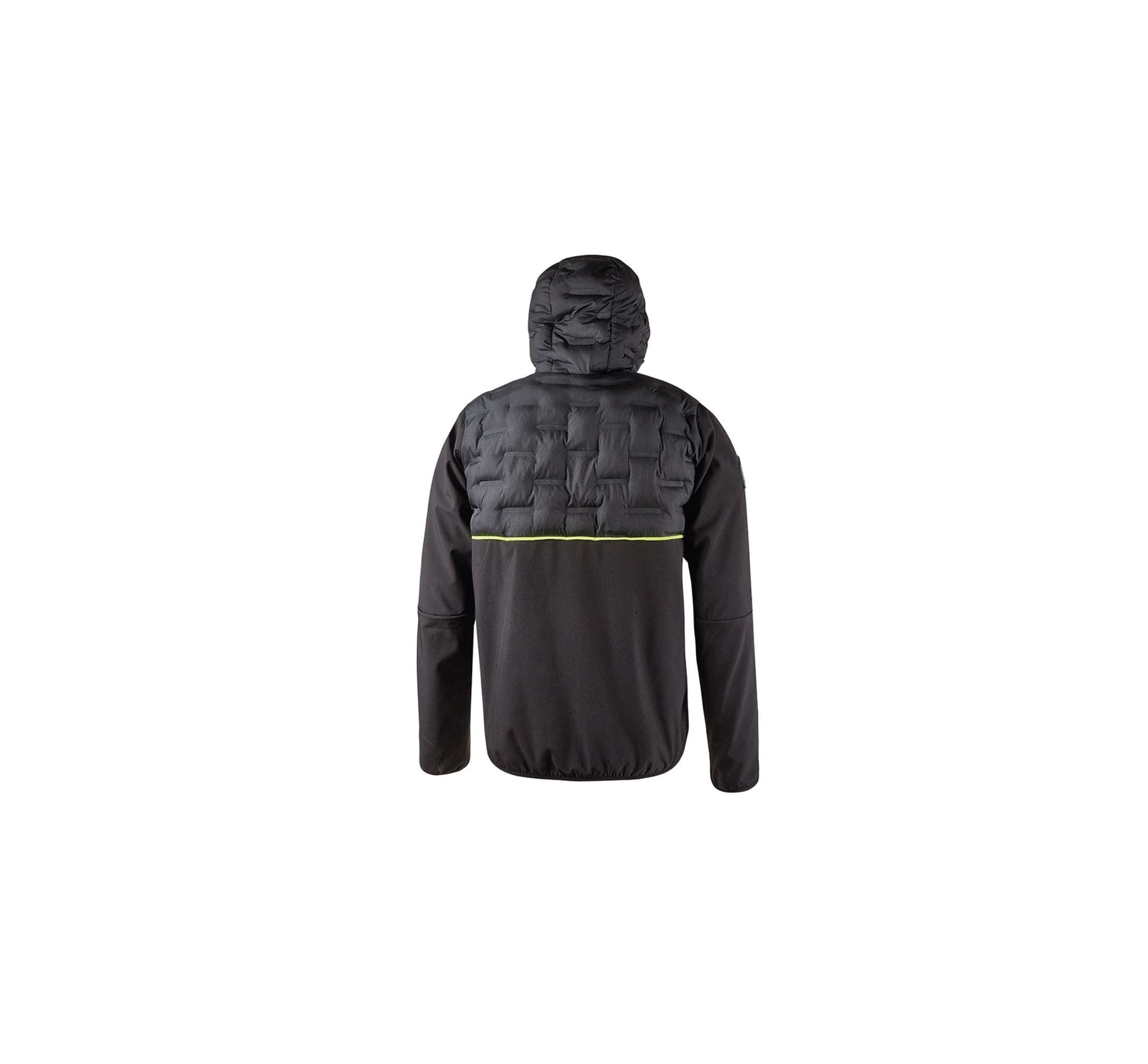 Spock Black Carbon hybrid jacket water-repellent, breathable, windproof U Power