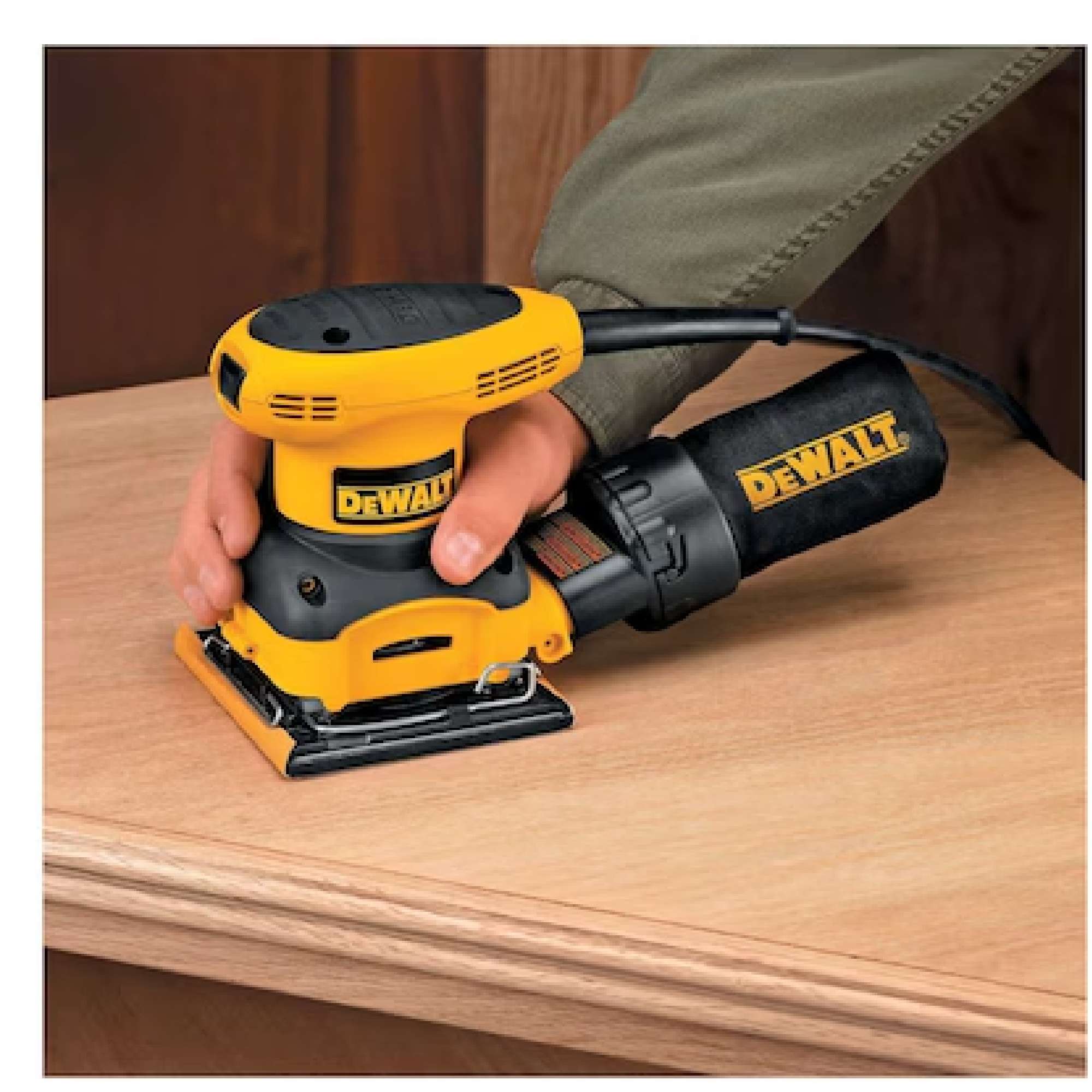 Pre-drilled 1/4 8-hole sandpaper grit 100 - Dewalt DT3014-QZ