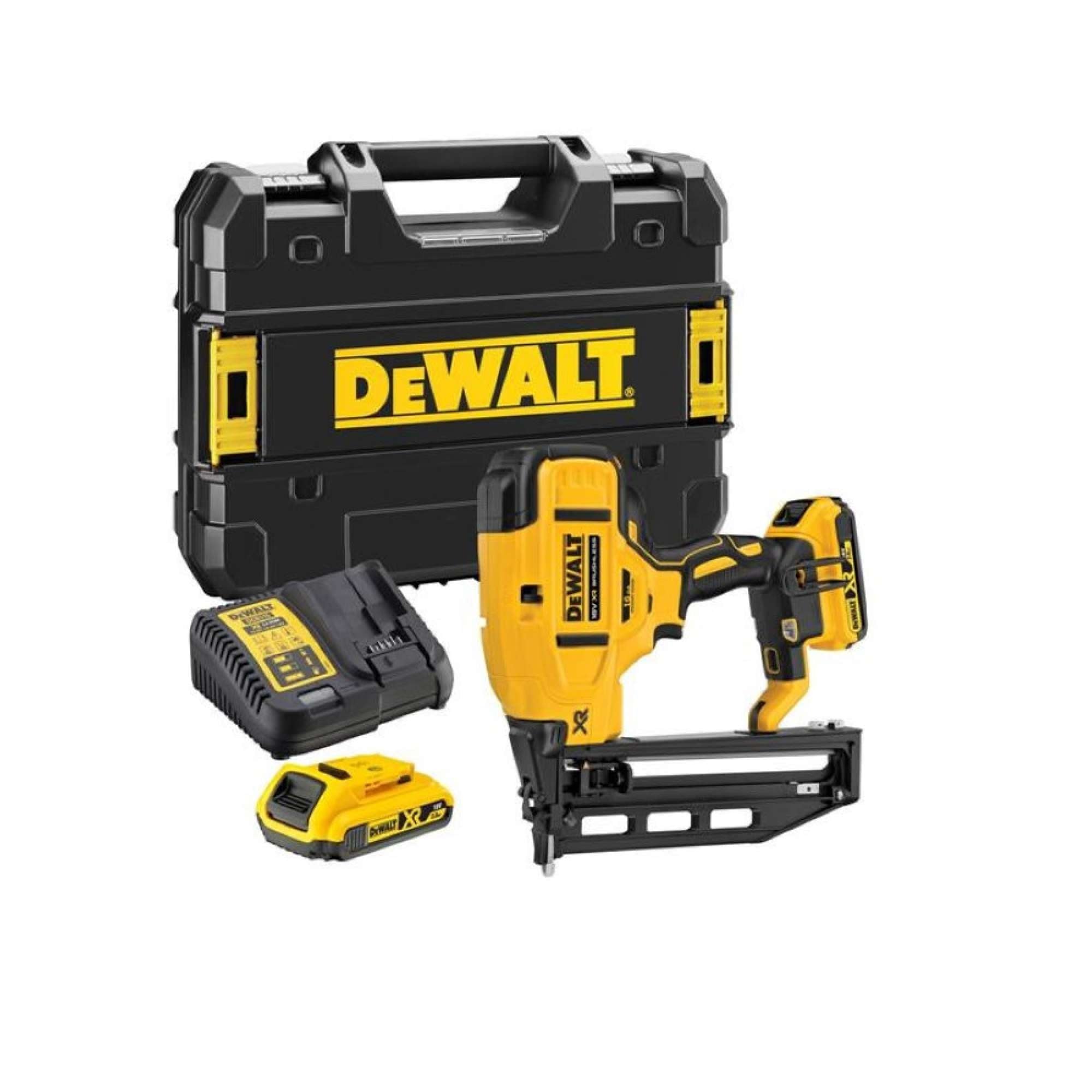 16GA 2x2.0Ah battery-powered gropping machine in case - Dewalt DCN662D2-QW