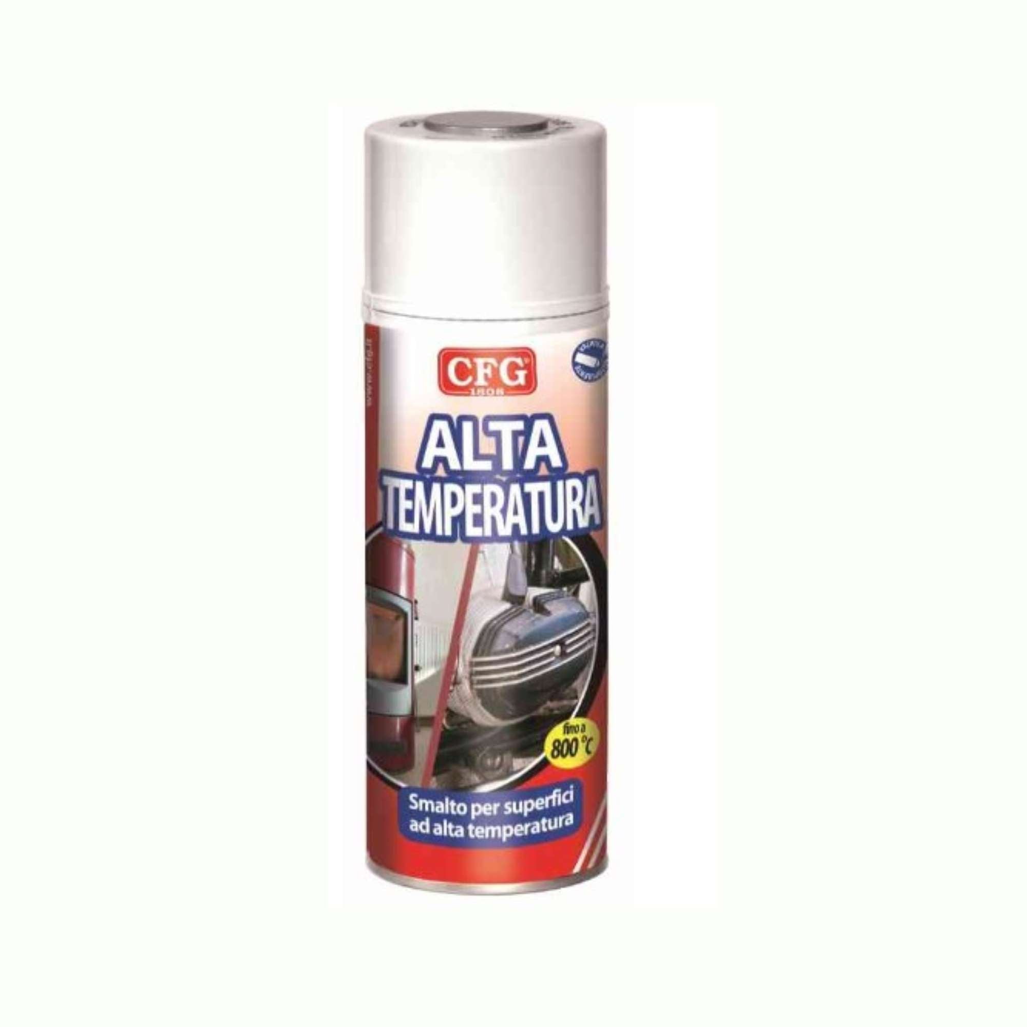 High Temperature Enamel Spray Black 400Ml - CRC S0500