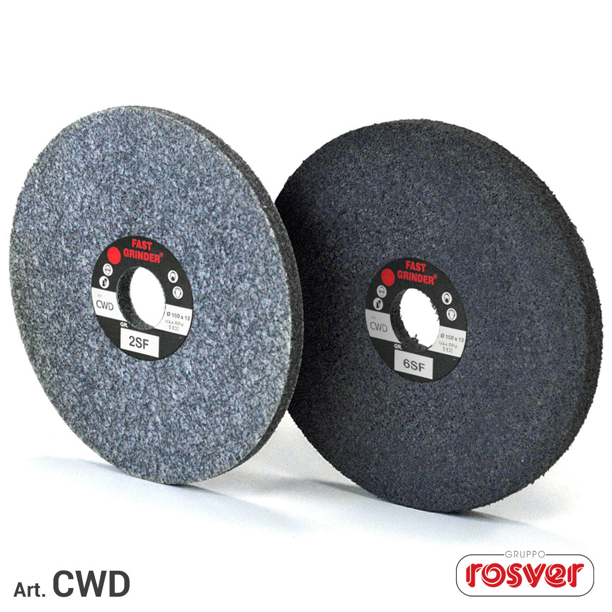 Unitized Disc Rosver CWD 150x3 F.25 - Conf.5pz