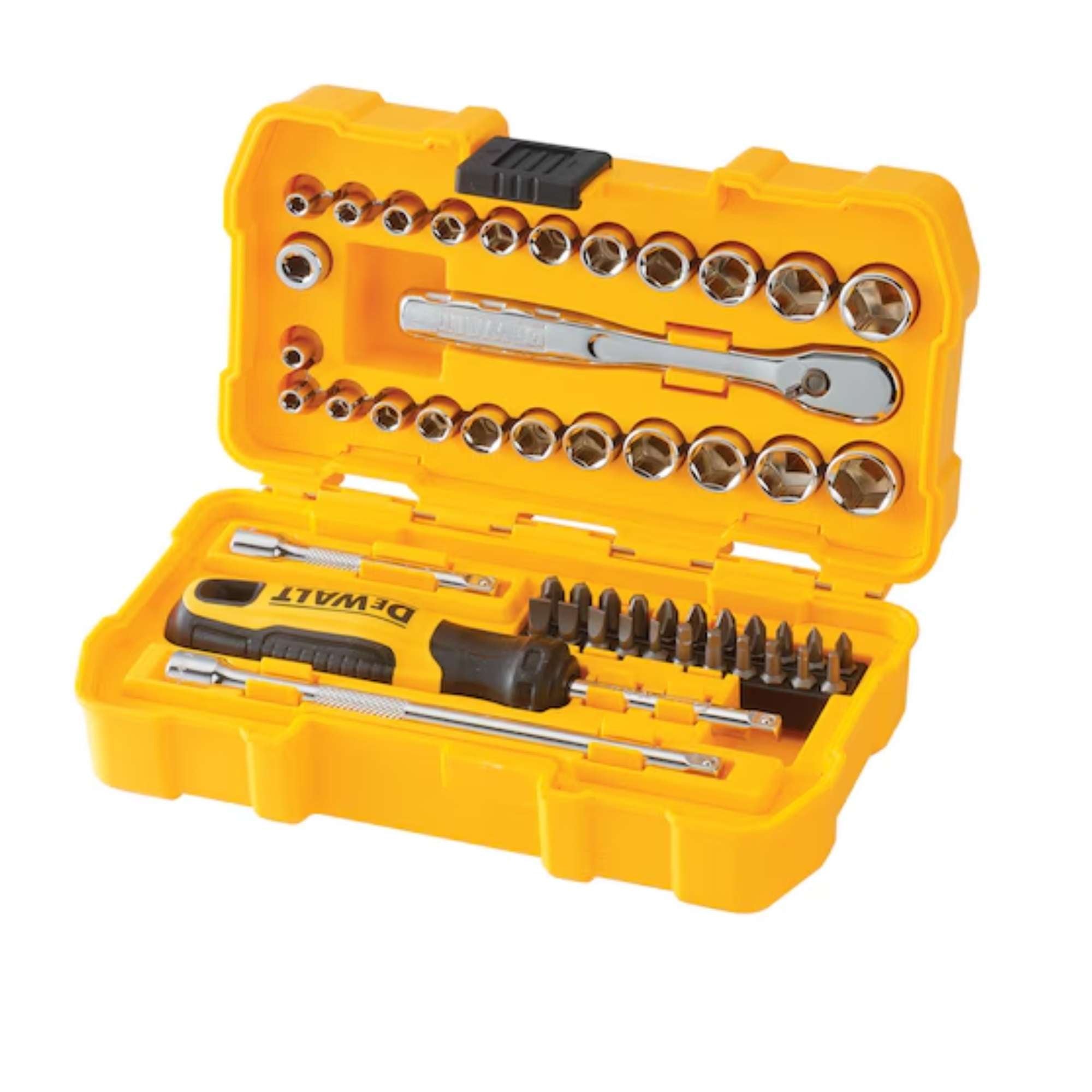 50pcs compact socket wrench set 1/4" socket - Dewalt DWMT816100