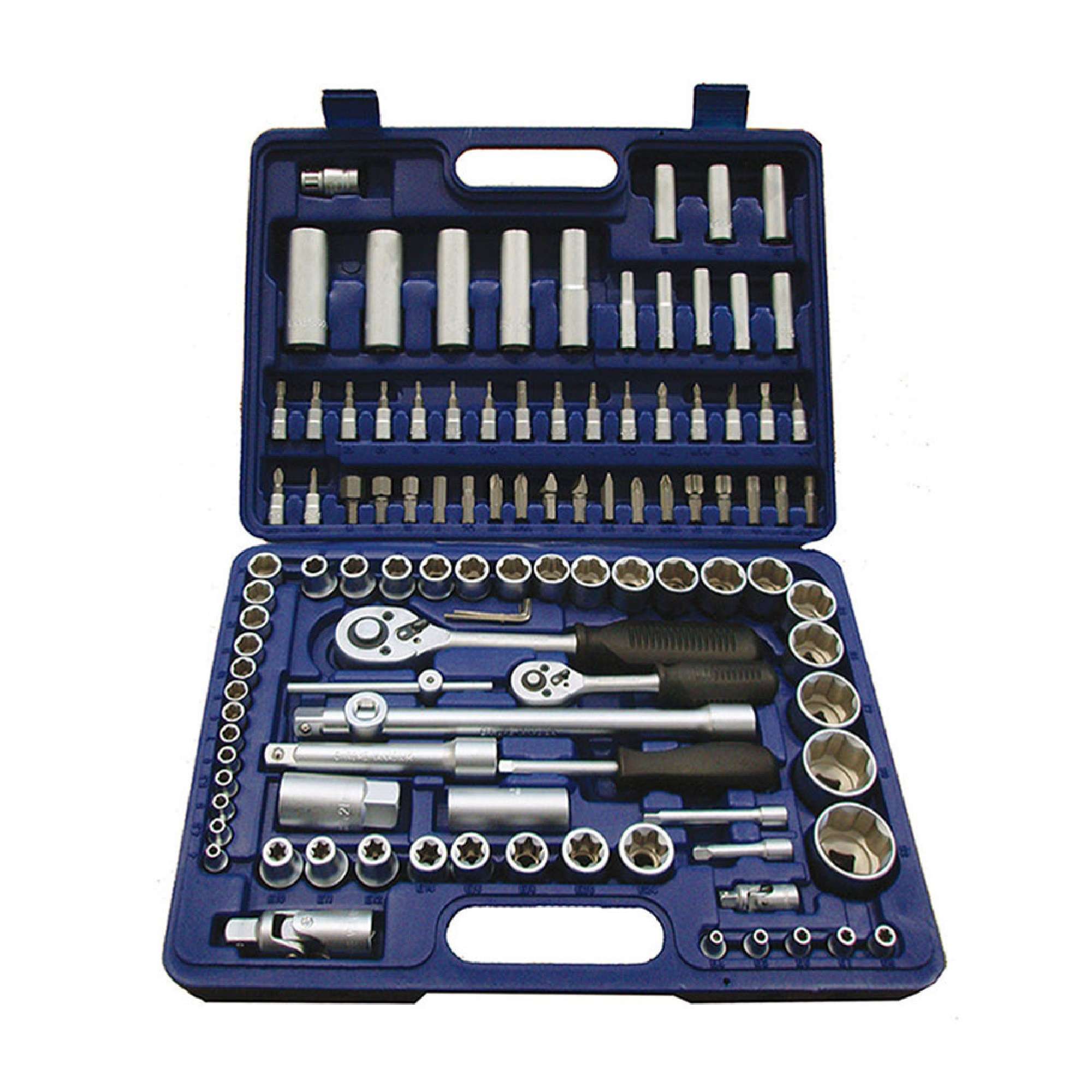 Box 108 pieces Surface drive socket wrenches and Torx sockets - Fermec 24108