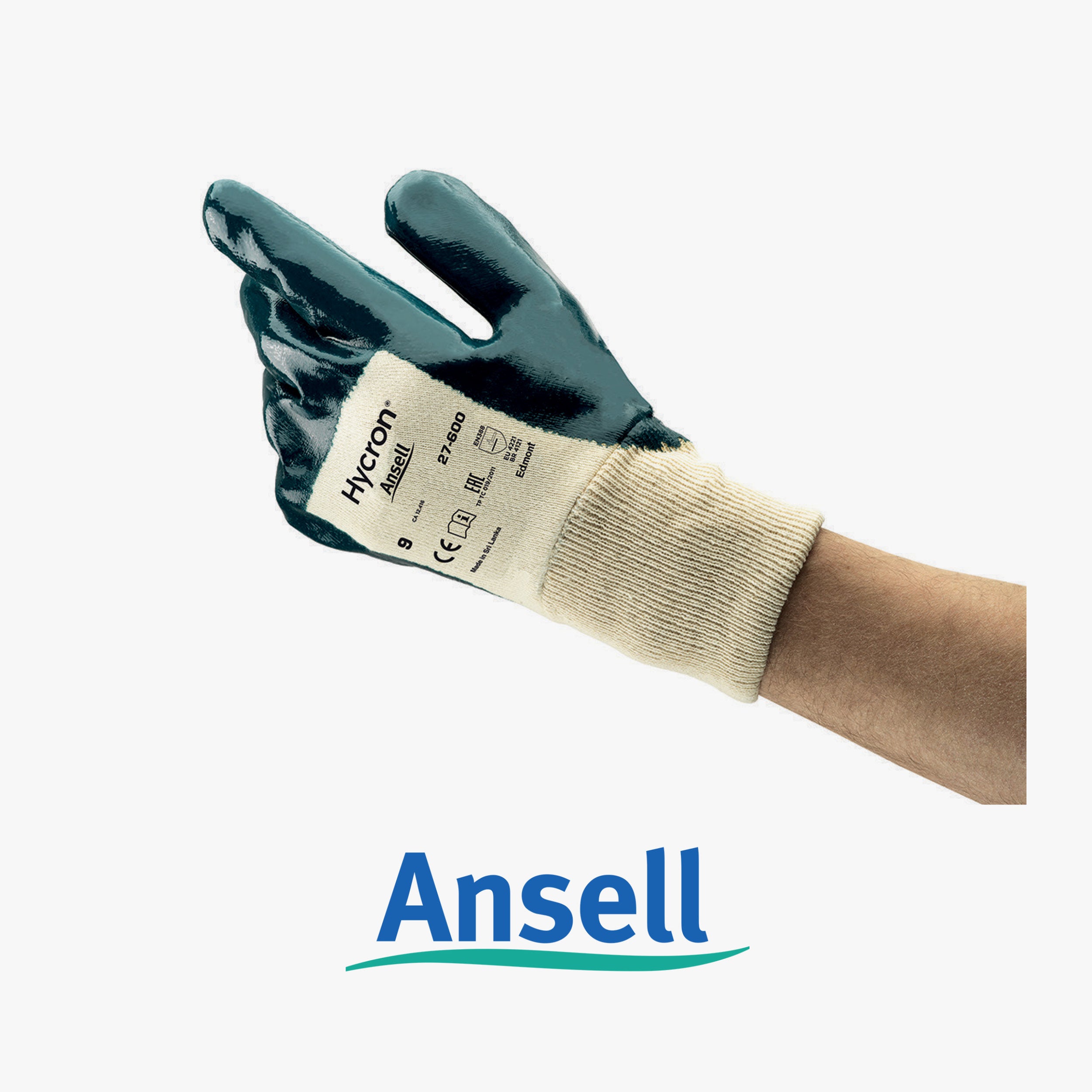 Special nitrile coated hycron gloves - 12pcs