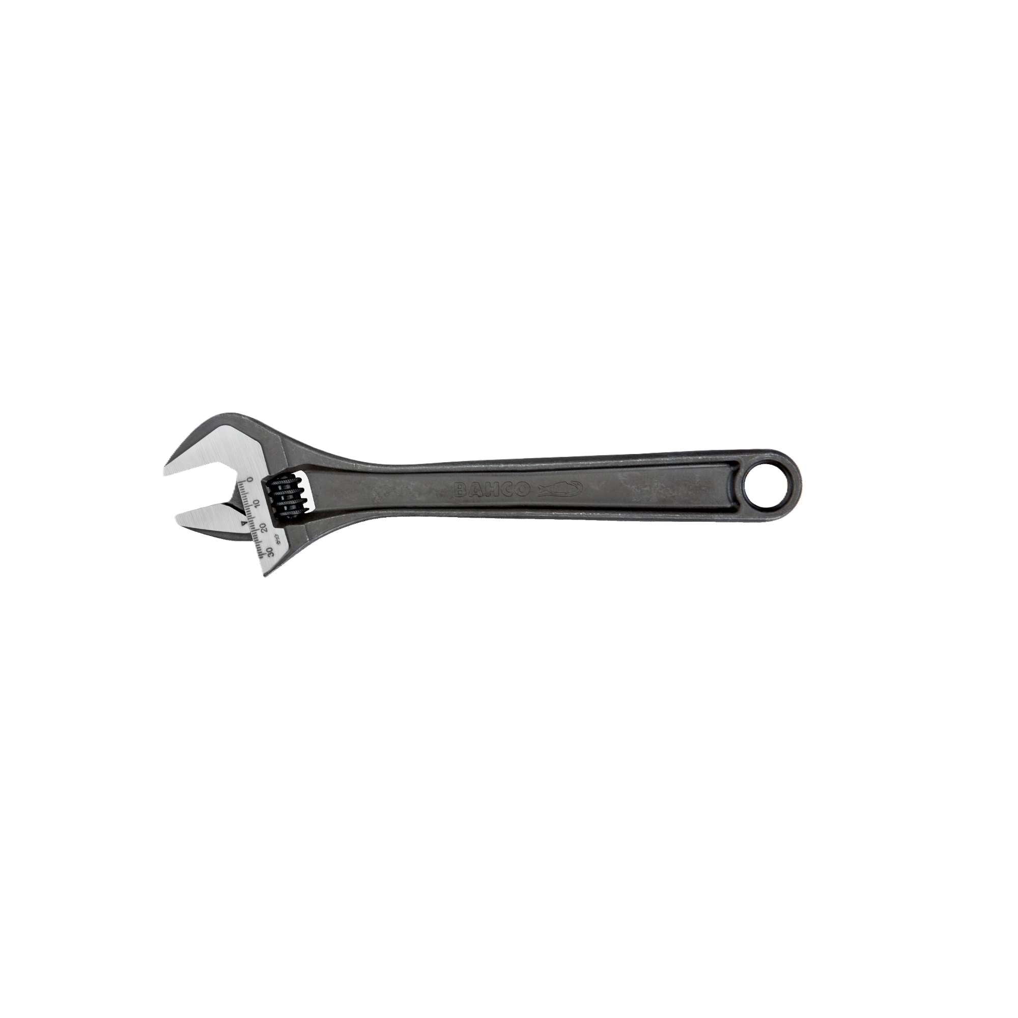 Roller wrench with phosphate finish, laser scale in mm - Bahco 80