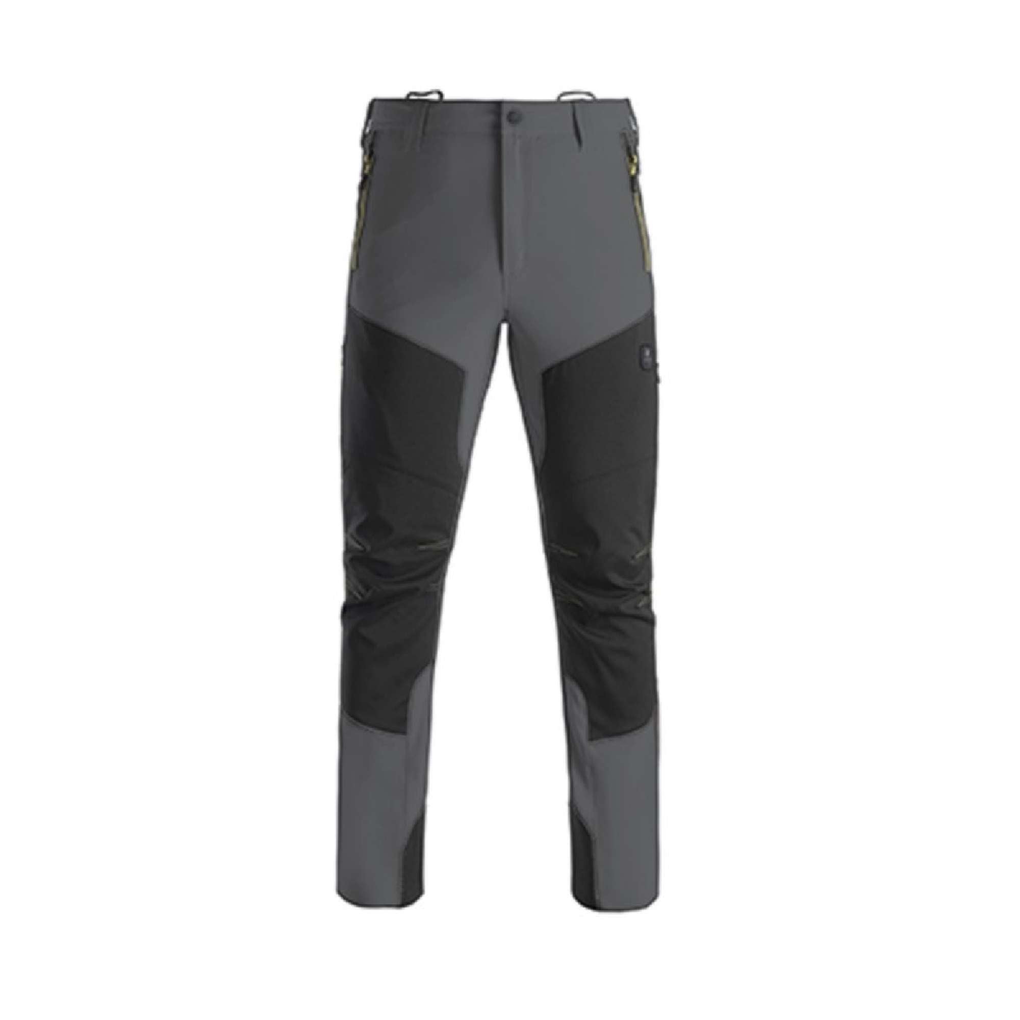 Tech grey XXXL stretch technical work pants - Kapriol 36965