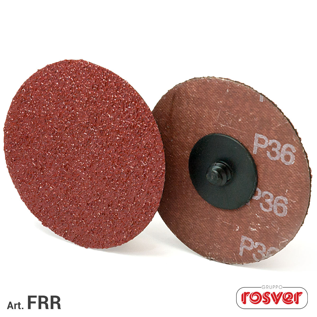 Corundum Fast Locking Discs FRR D.75 Corundum abrasive Rosver Conf.25pz