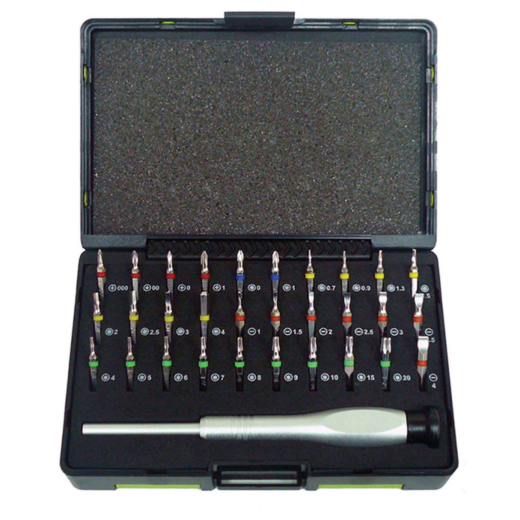 Box 30 colored inserts with handle - Fermec BIT130COLOR