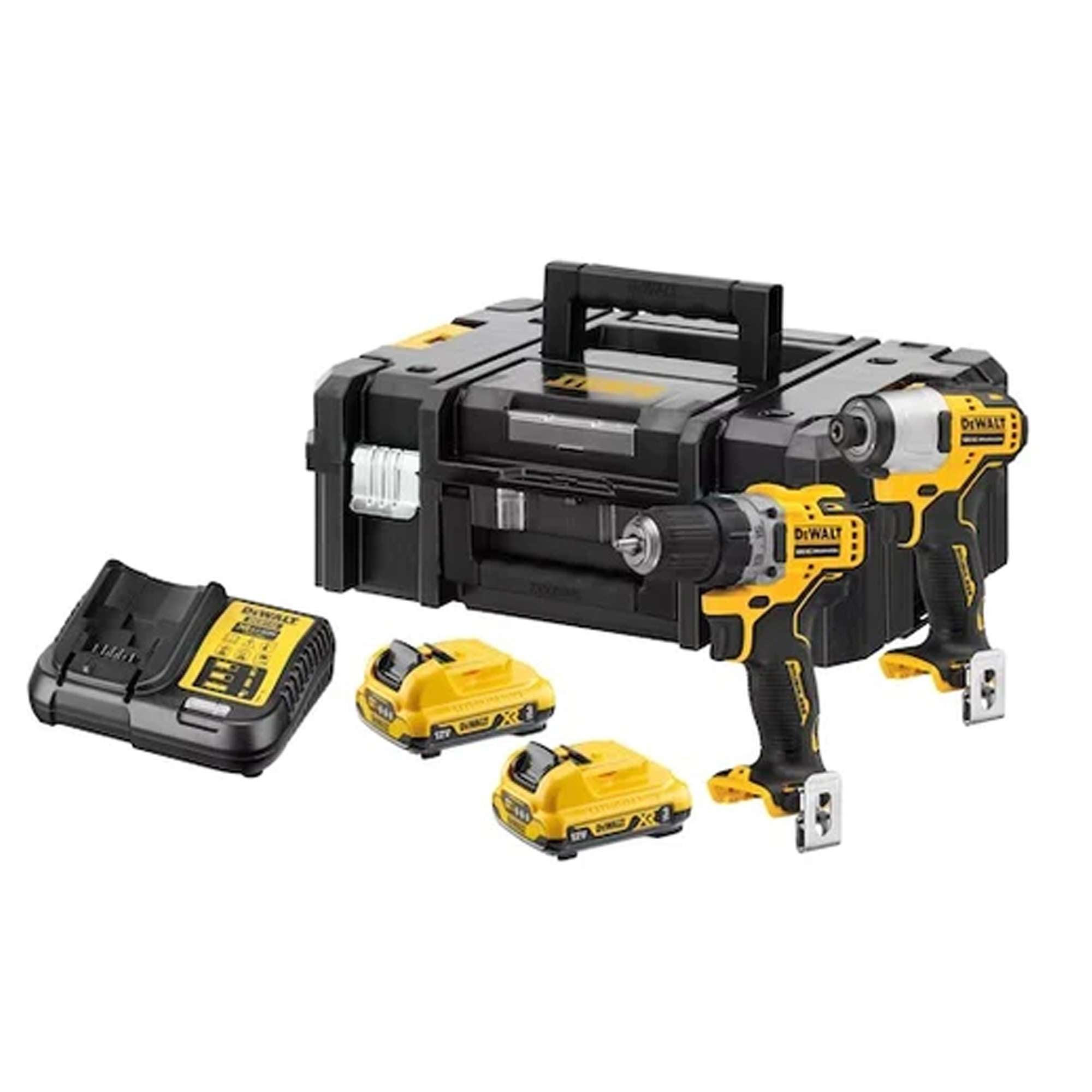 DEWALT dck2110l2t-qw drill kit