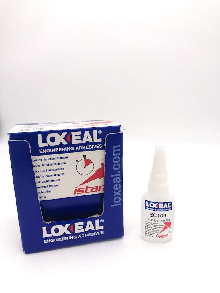 Instant cyanoacrylate quick glue adhesive 20g - EC100 Loxeal