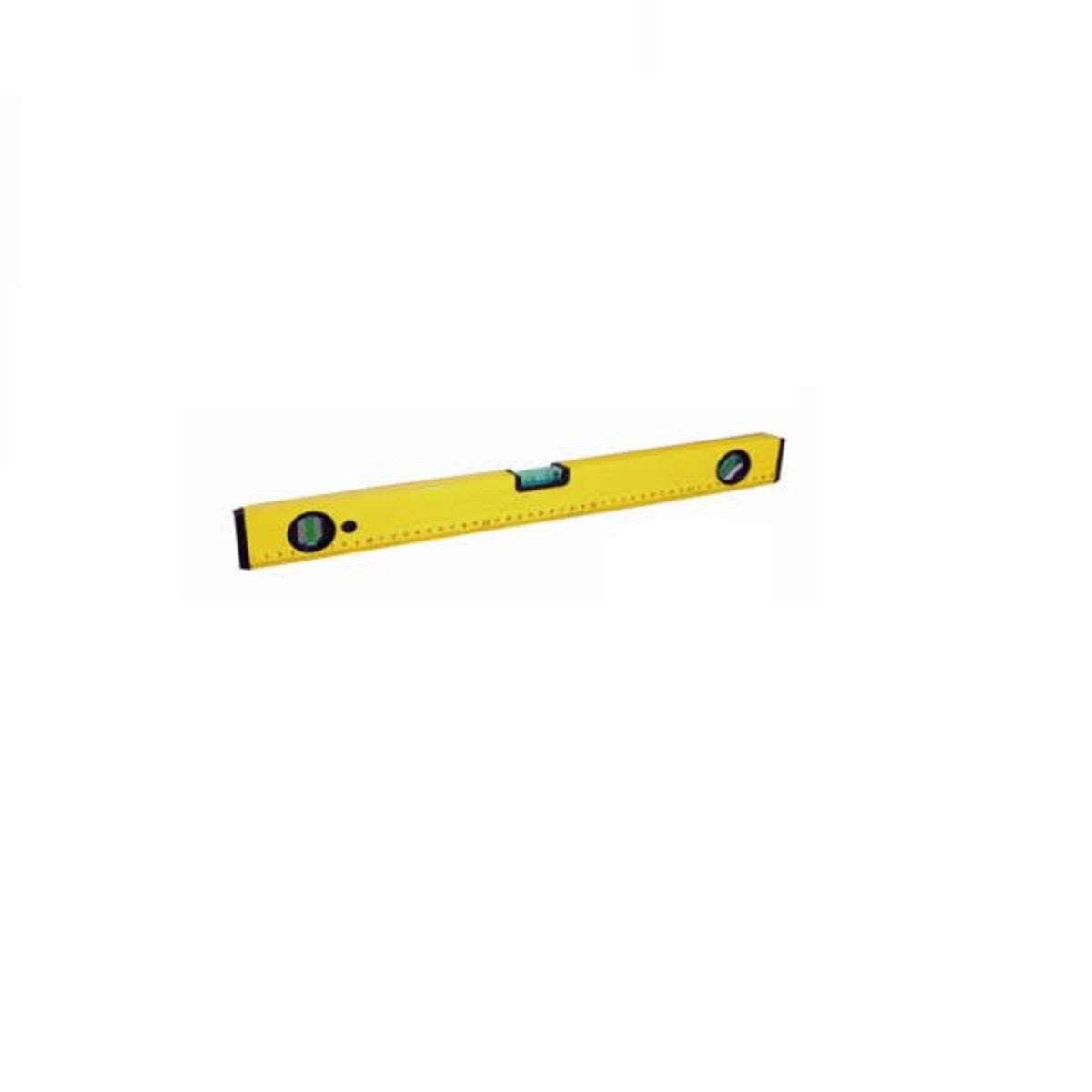 Three bubble aluminium spirit level with milled base metric scale 500mm - Kippen 3019C