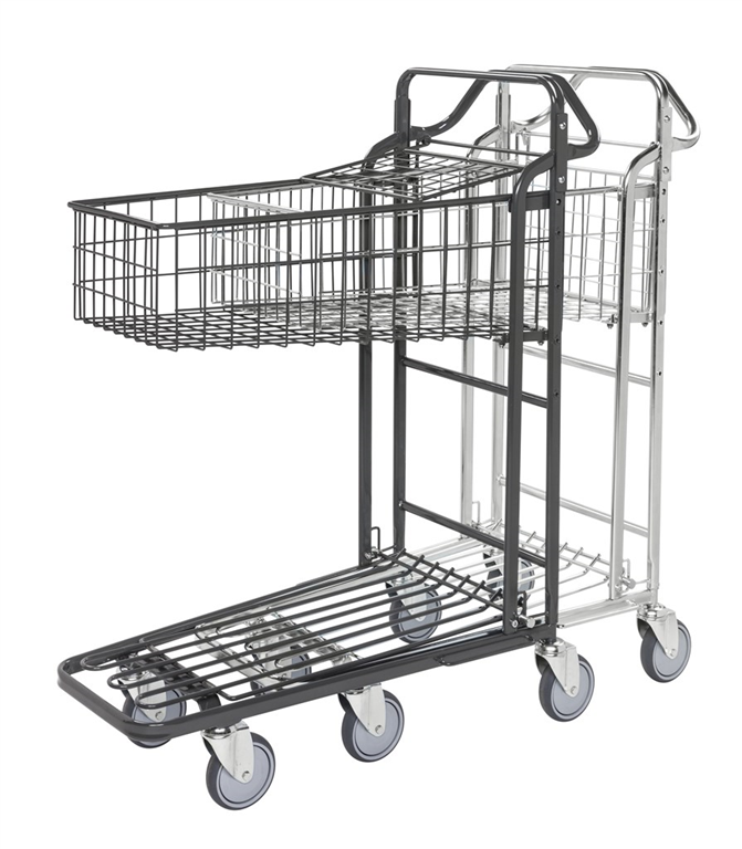 Shopping container carts 980 x 530 x 1210 load 300Kg Kongamek