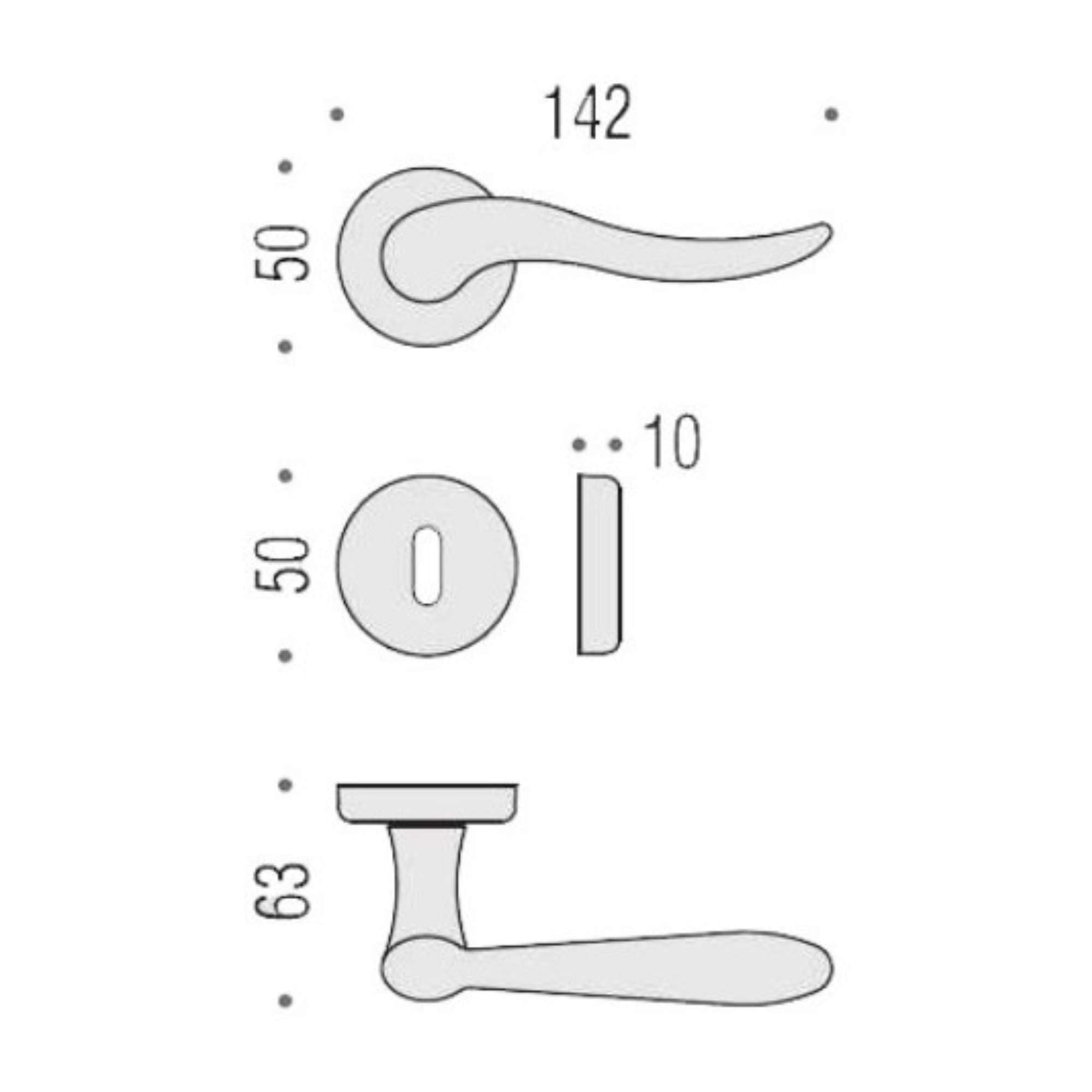 Peter id11r handle on ros. b bronze - 0id11r-br