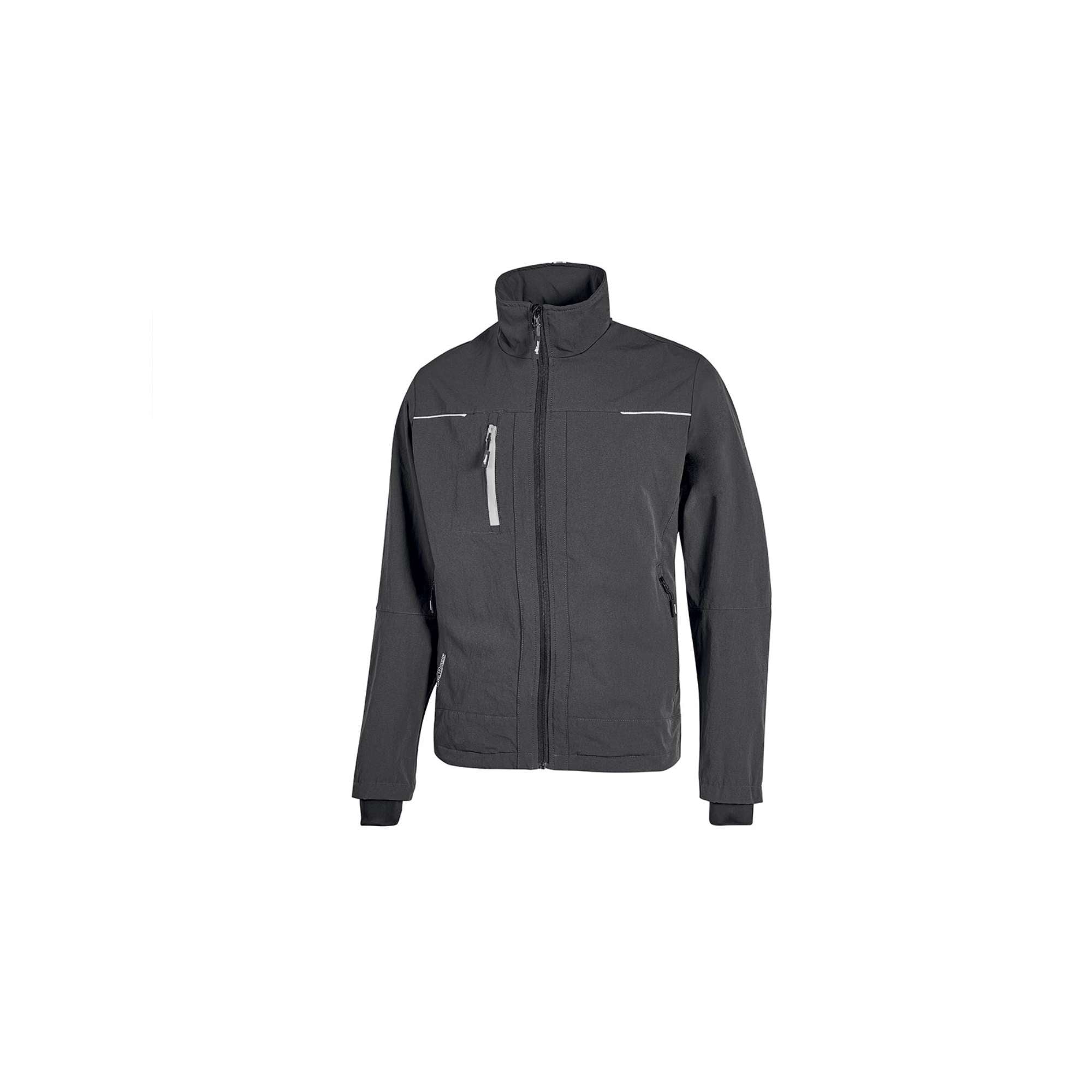 U-4 fabric jacket ASPHAL GRAY U-POWER PE178AG