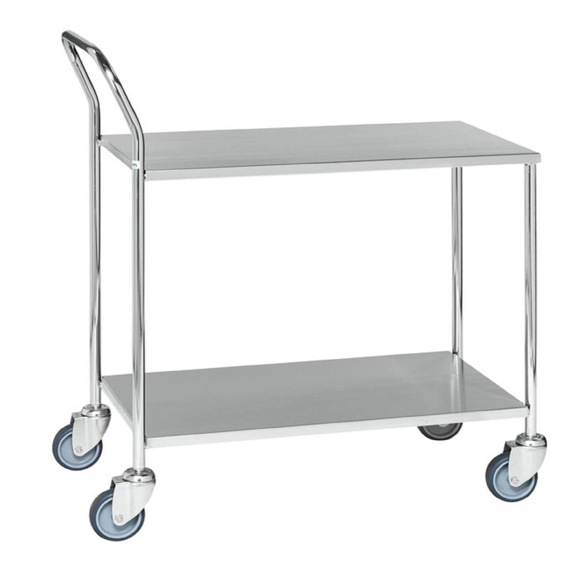 Table trolley L x W X H (mm) 840x430x960, 4 swivel, 200kg capacity - Kongamek