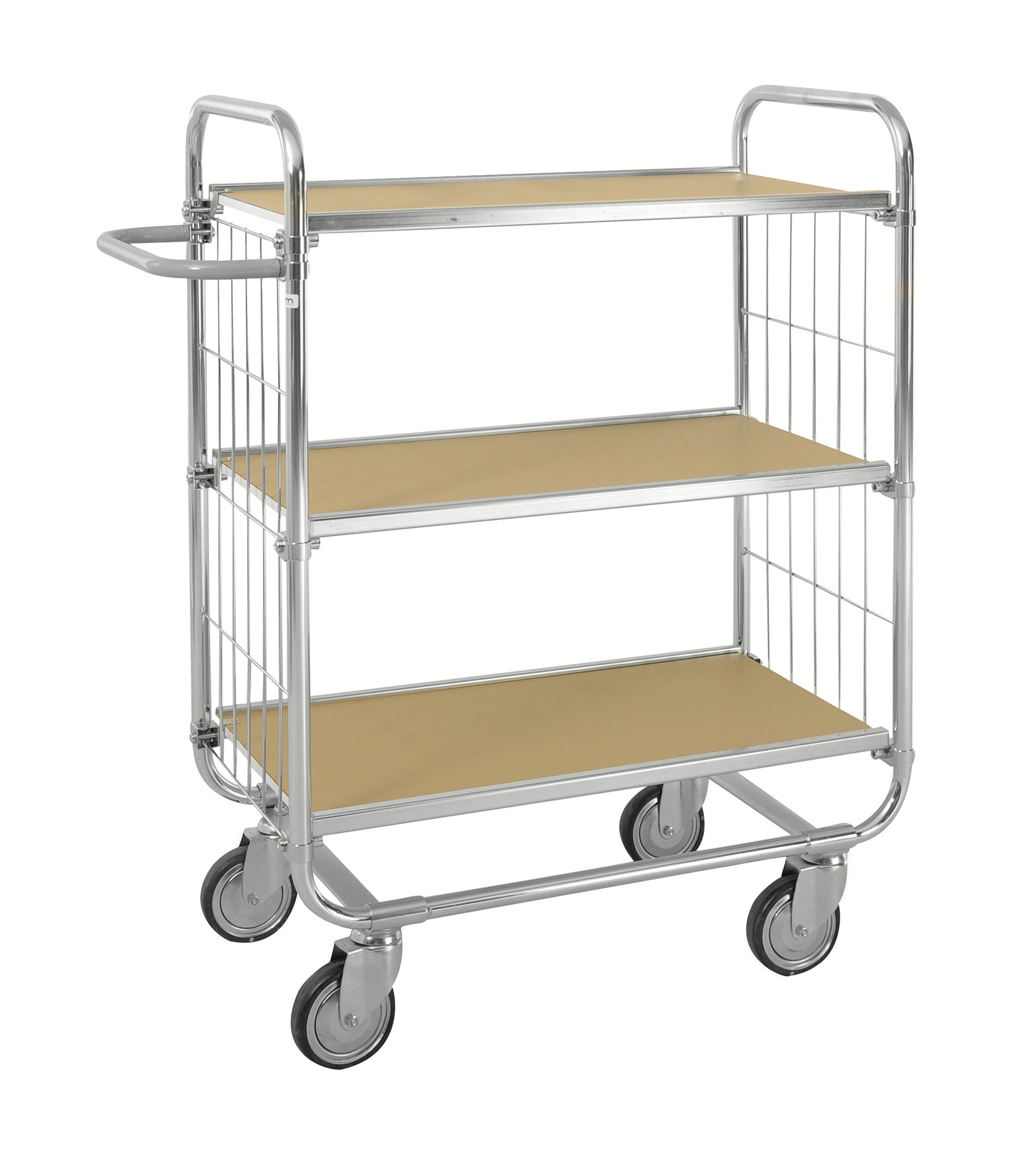 8000 series flexible ESD shelves trolley 945x470x1120 - Kongamek