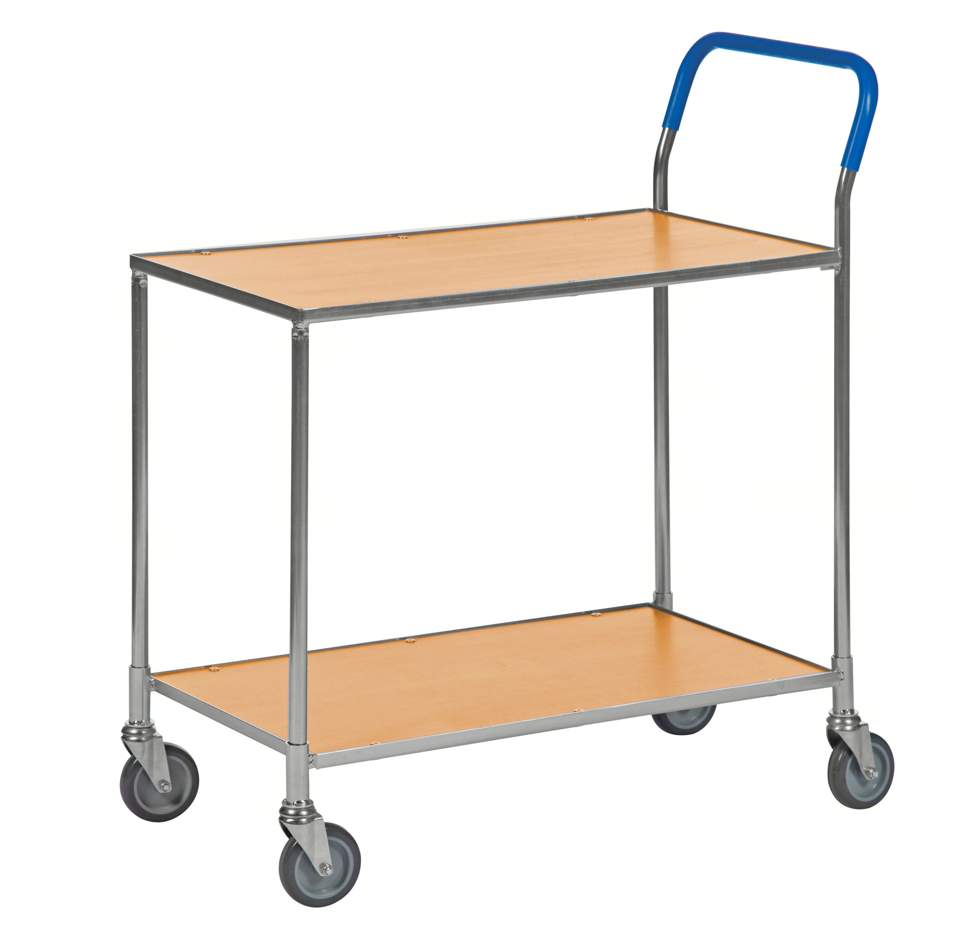 Small table trolley with 2 laminated shelves Kongamek KM1720-BO